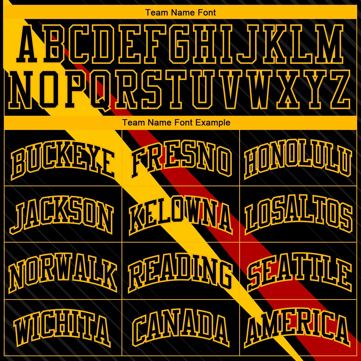 Custom Black Yellow-Red Diagonal Lines Round Neck Sublimation Basketball Uniform Jersey view 3