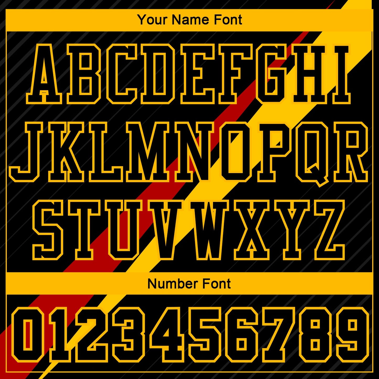 Custom Black Yellow-Red Diagonal Lines Round Neck Sublimation Basketball Uniform Jersey view 4
