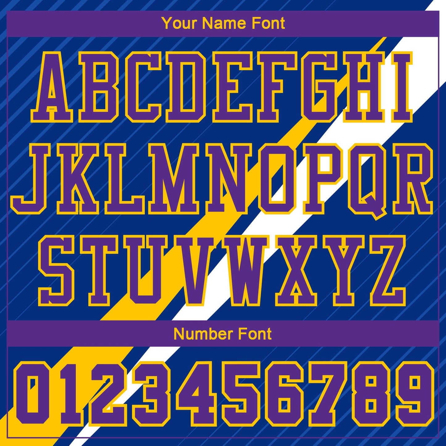 Custom Royal Purple-Yellow Diagonal Lines Round Neck Sublimation Basketball Uniform Jersey view 4
