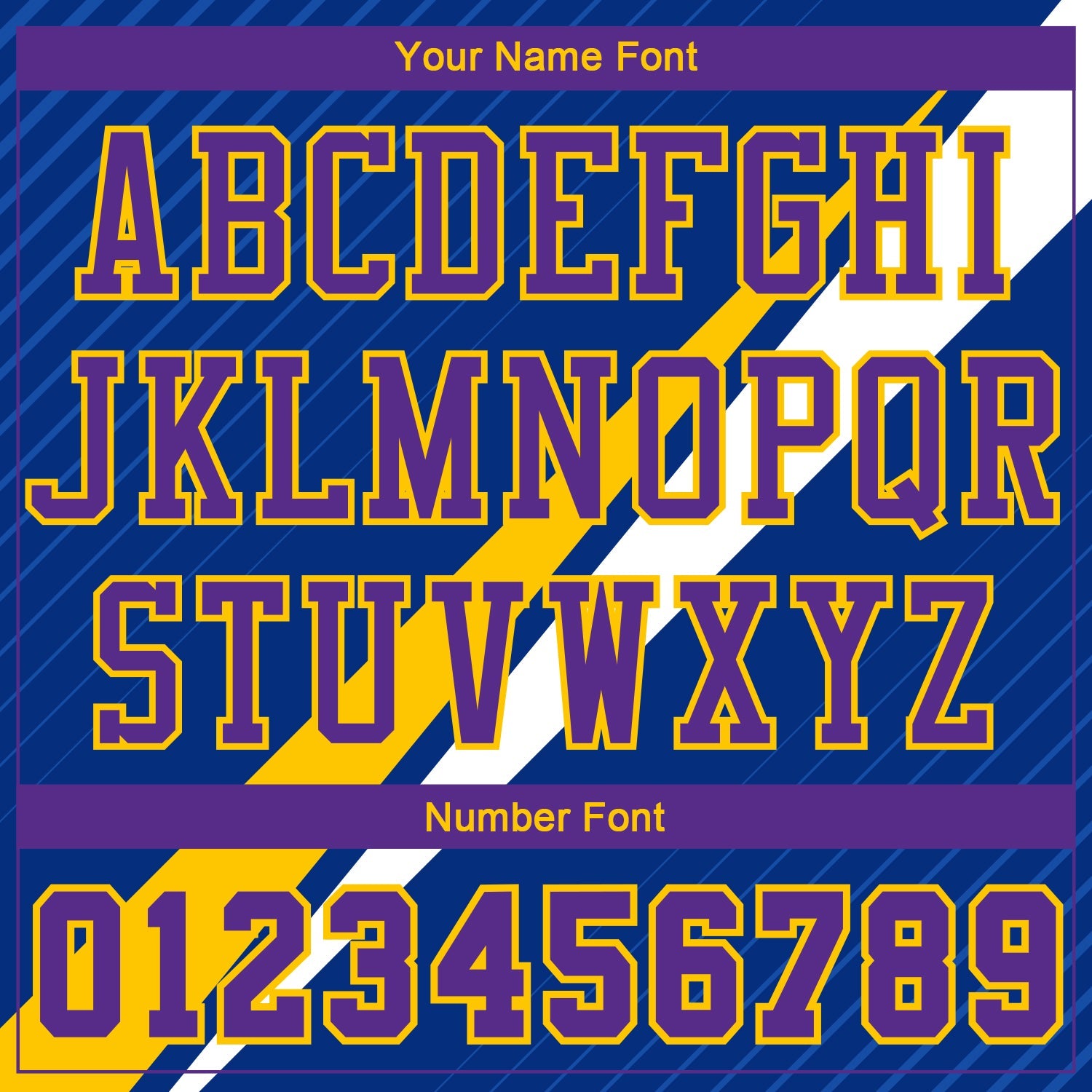 Custom Royal Purple-Yellow Diagonal Lines Round Neck Sublimation Basketball Uniform Jersey view 4
