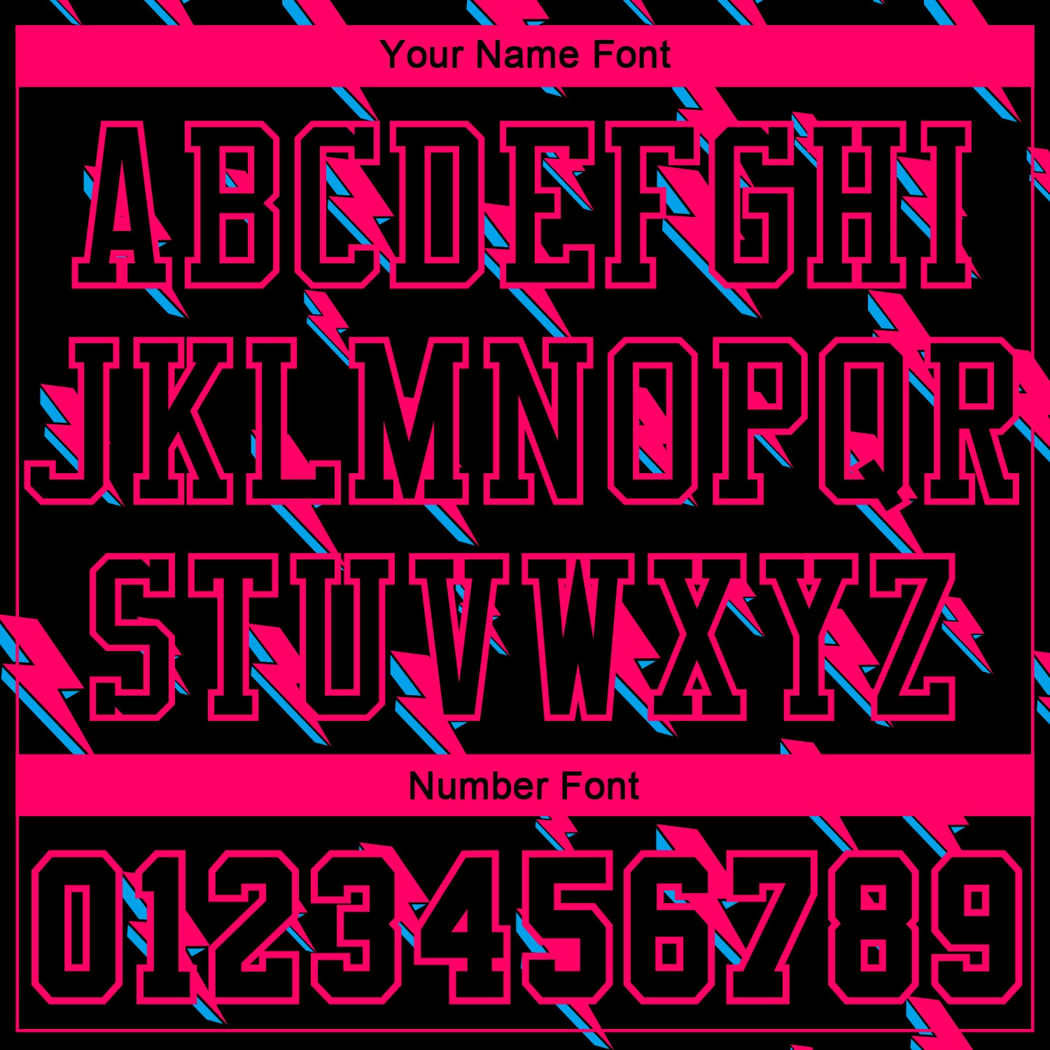 Custom Black Pink Lightning Shapes Round Neck Sublimation Basketball Uniform Jersey view 4