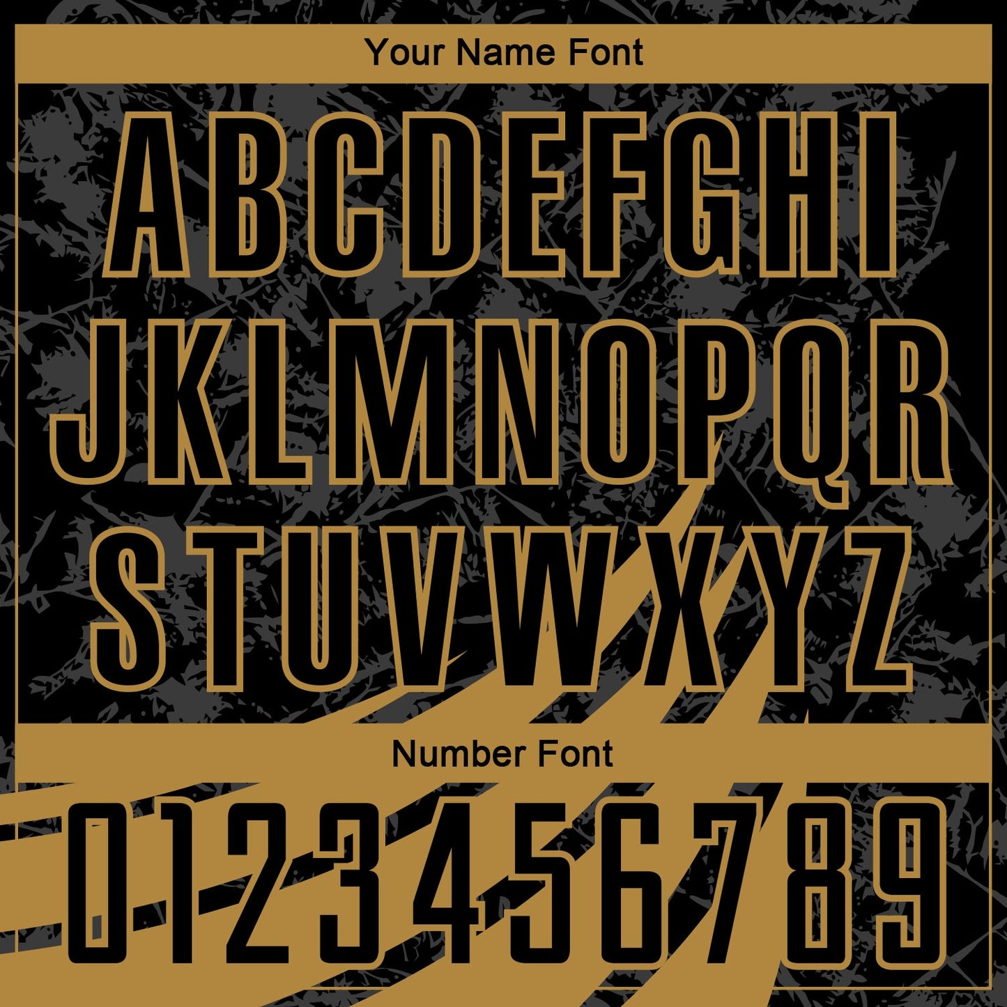 Custom Black Old Gold Wind Shapes Round Neck Sublimation Basketball Uniform Jersey view 4