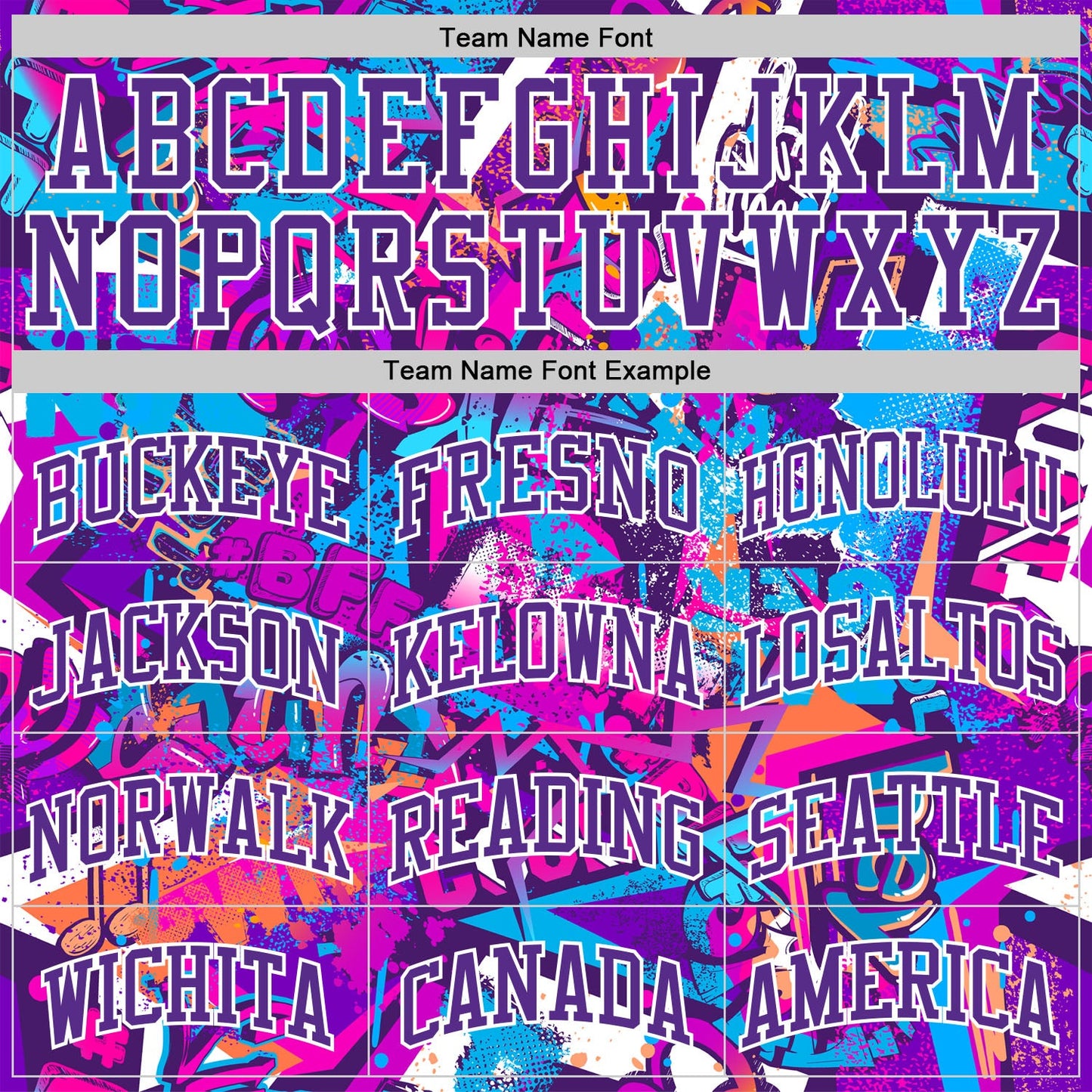 Custom Graffiti Pattern Purple-White Splash Round Neck Sublimation Basketball Set Jersey view 4