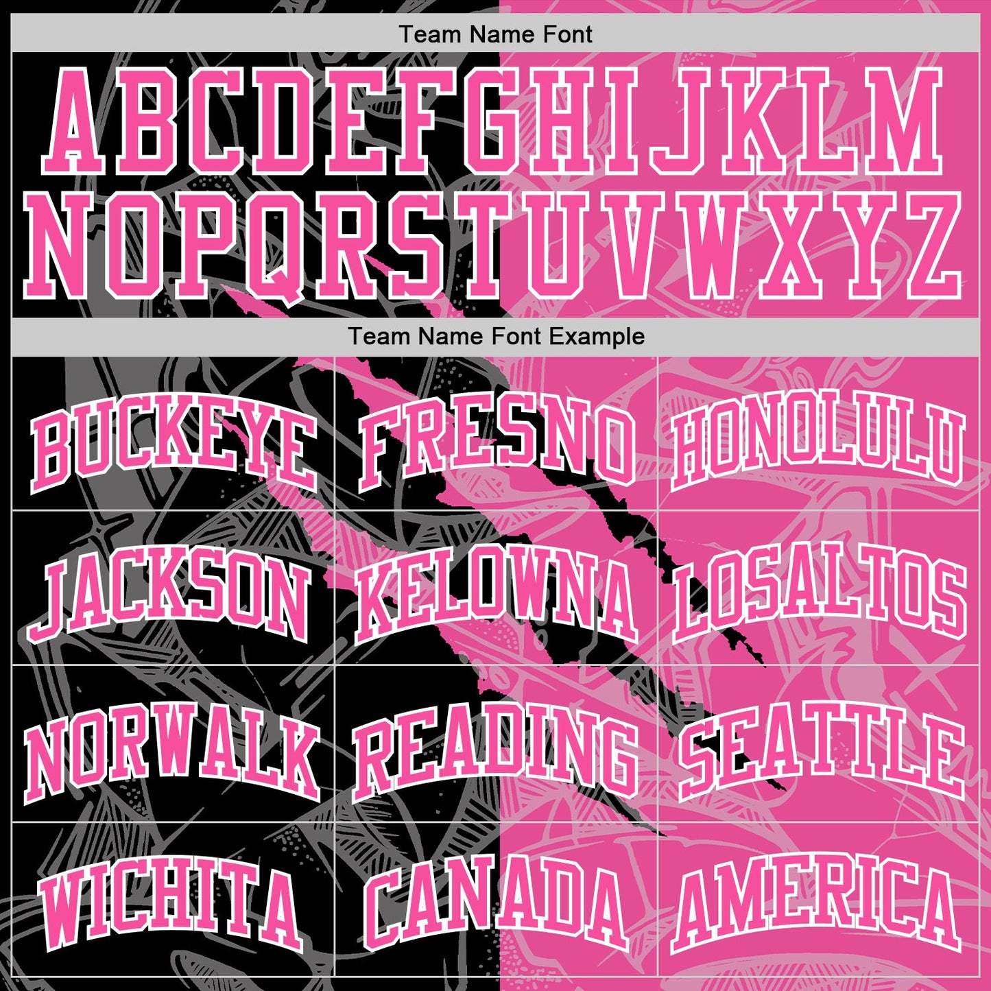 Custom Graffiti Pattern Pink Black-White Scratch Round Neck Sublimation Basketball Set Jersey view 4