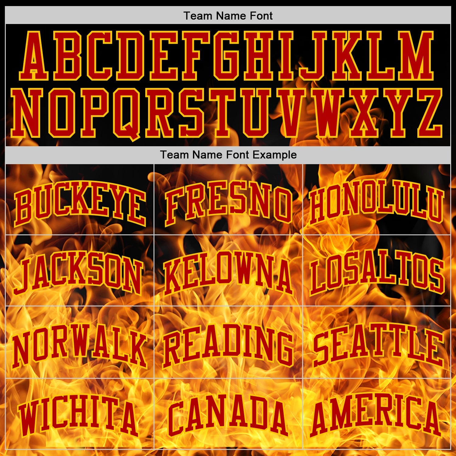 Custom Black Red-Yellow Flame Round Neck Sublimation Basketball Set Jersey view 4