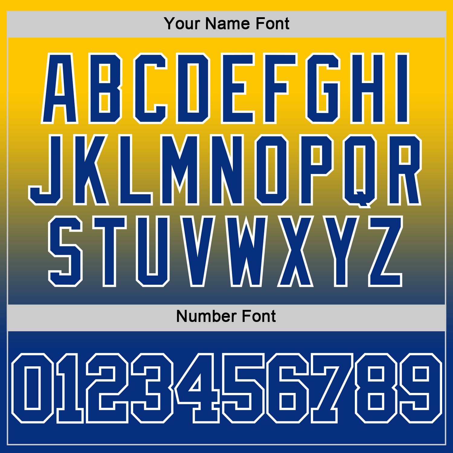 Custom Yellow Royal-White Fade Fashion Round Neck Sublimation Basketball Set Jersey view 5