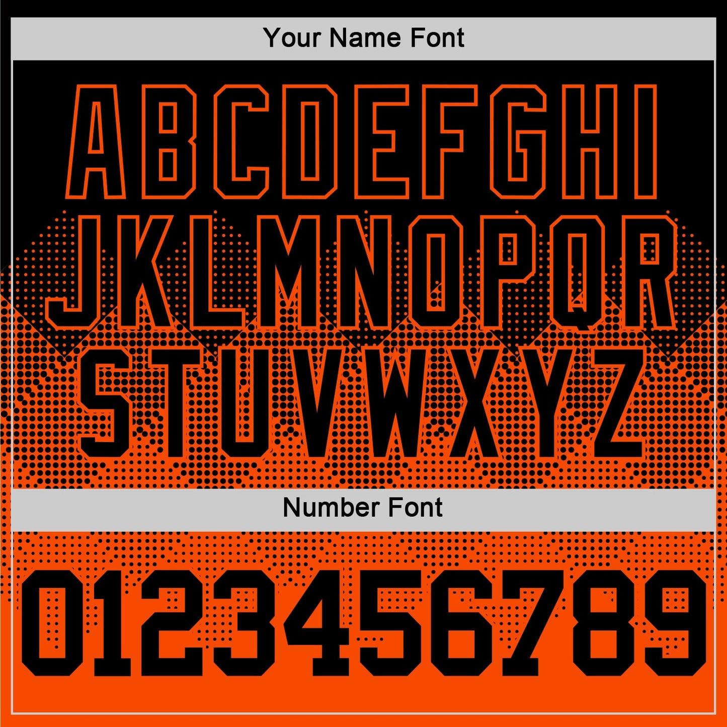 Custom Black Orange Gradient Square Shapes Round Neck Sublimation Basketball Set Jersey view 5