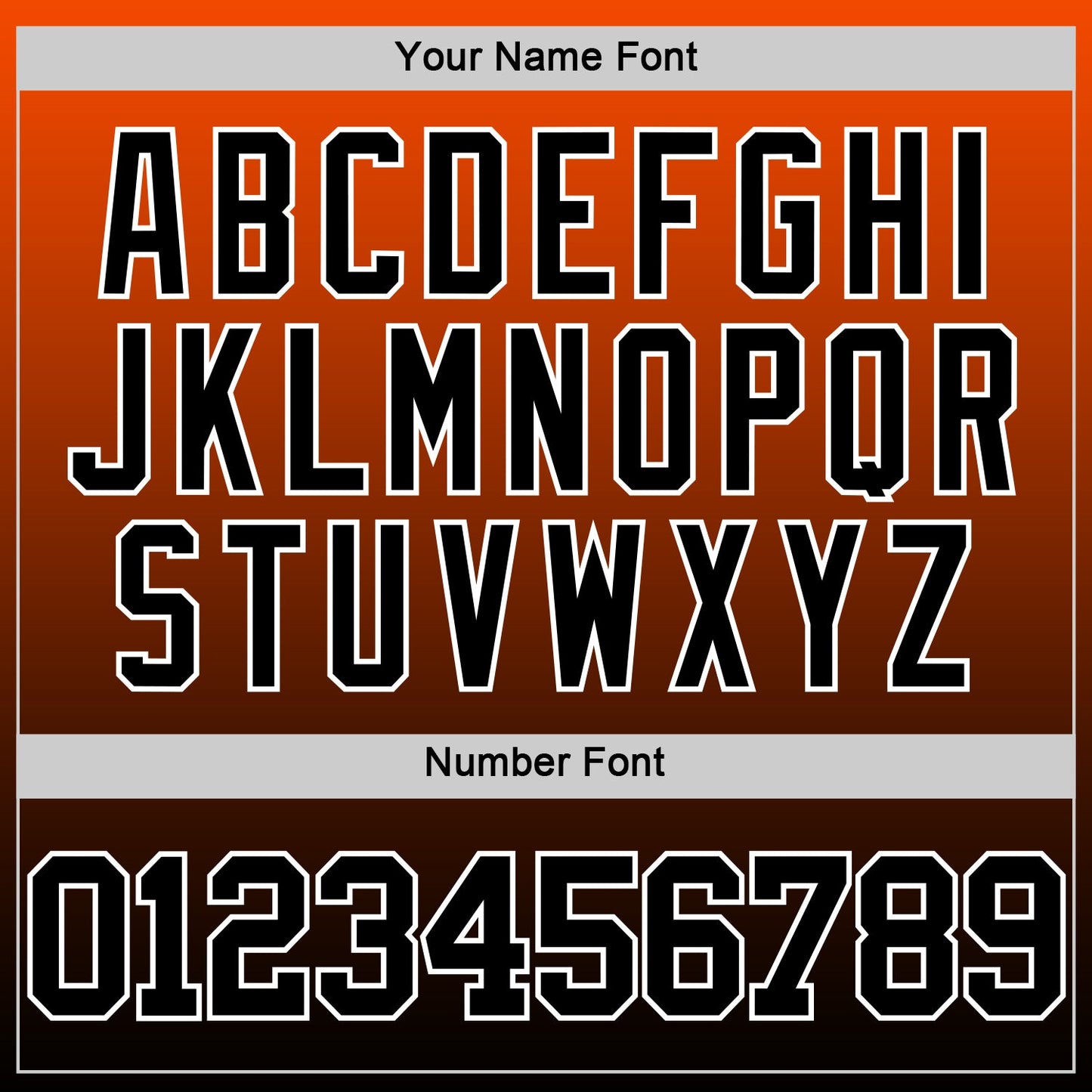Custom Orange Black-White Gradient Square Shapes Round Neck Sublimation Basketball Set Jersey view 5