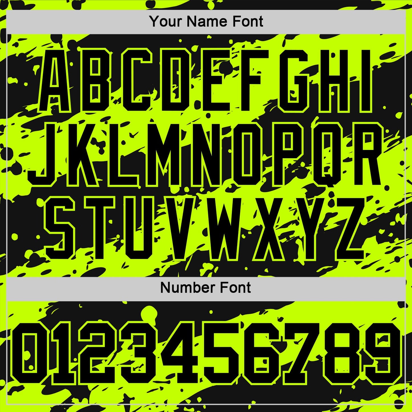 Custom Black Neon Green Splash Round Neck Sublimation Basketball Set Jersey view 5
