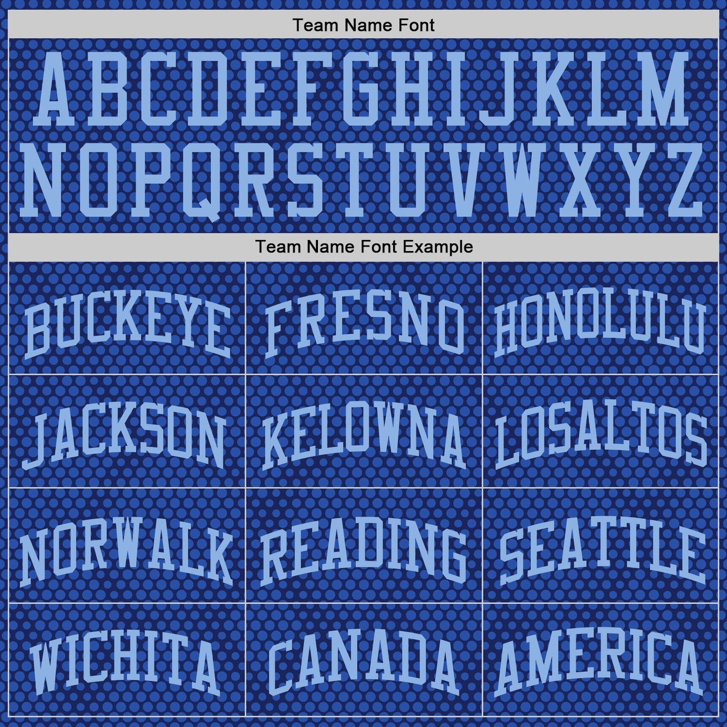 Custom Royal Light Blue Dot Round Neck Sublimation Basketball Set Jersey view 4