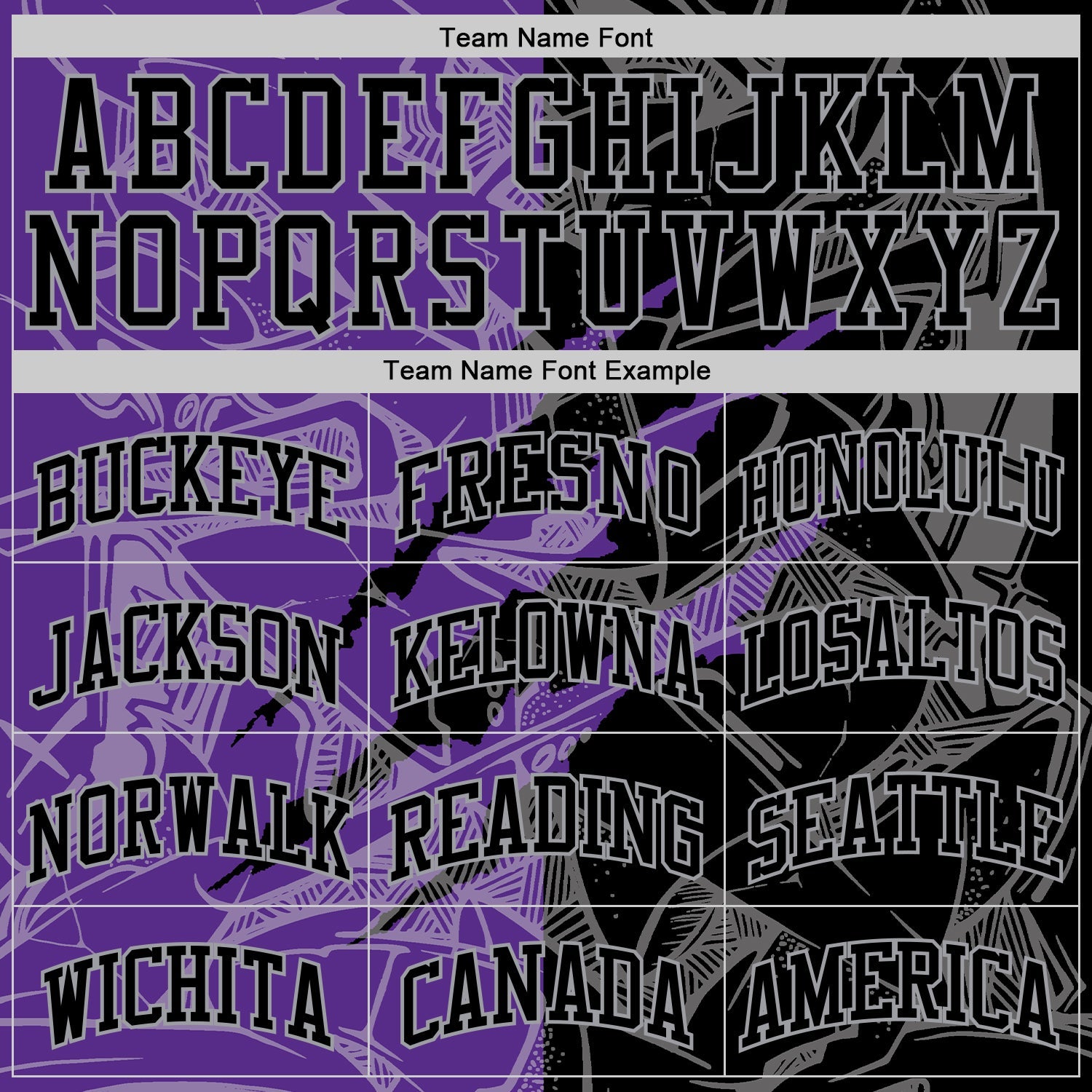 Custom Graffiti Pattern Black Purple-Gray Scratch Round Neck Sublimation Basketball Set Jersey view 4