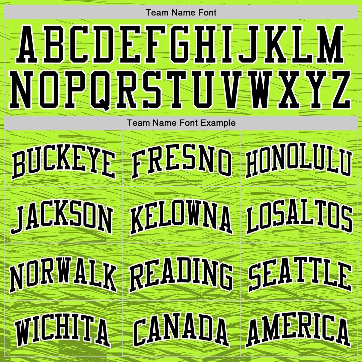 Custom Neon Green Black-White Line Round Neck Sublimation Basketball Set Jersey view 4
