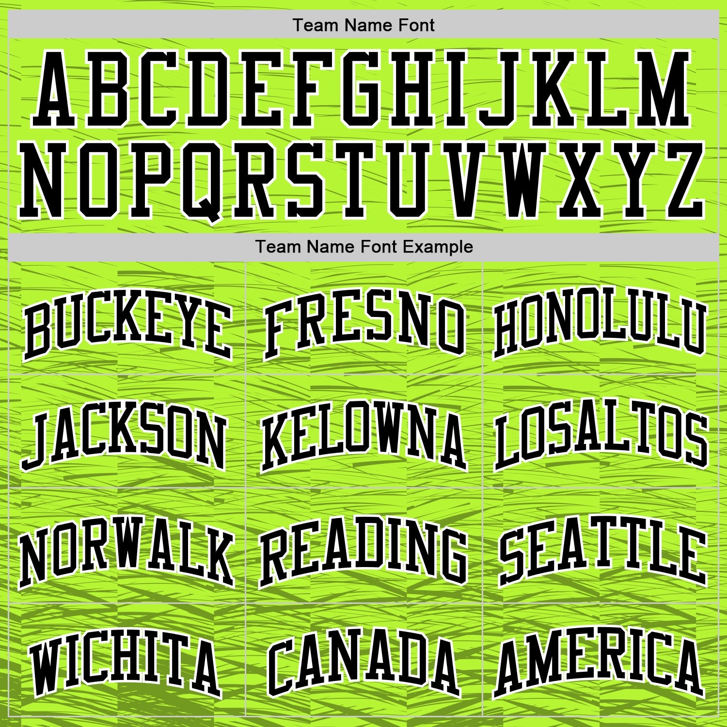 Custom Neon Green Black-White Line Round Neck Sublimation Basketball Set Jersey view 4