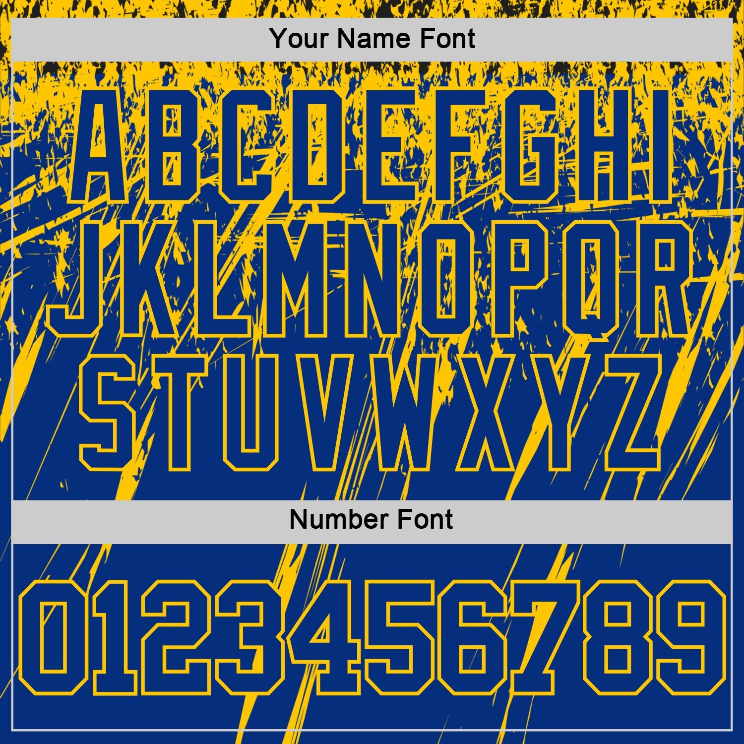 Custom Royal Yellow Splash Round Neck Sublimation Basketball Set Jersey view 5