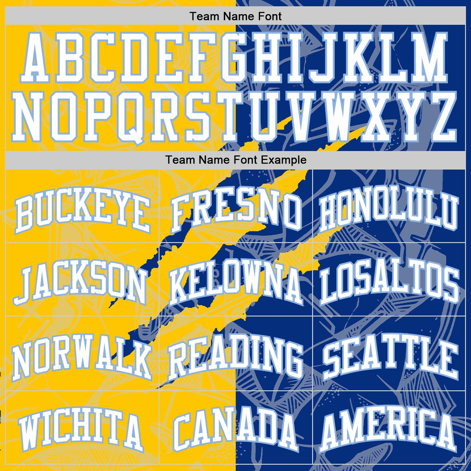 Custom Graffiti Pattern White Royal Yellow-Light Blue Scratch Round Neck Sublimation Basketball Set Jersey view 4
