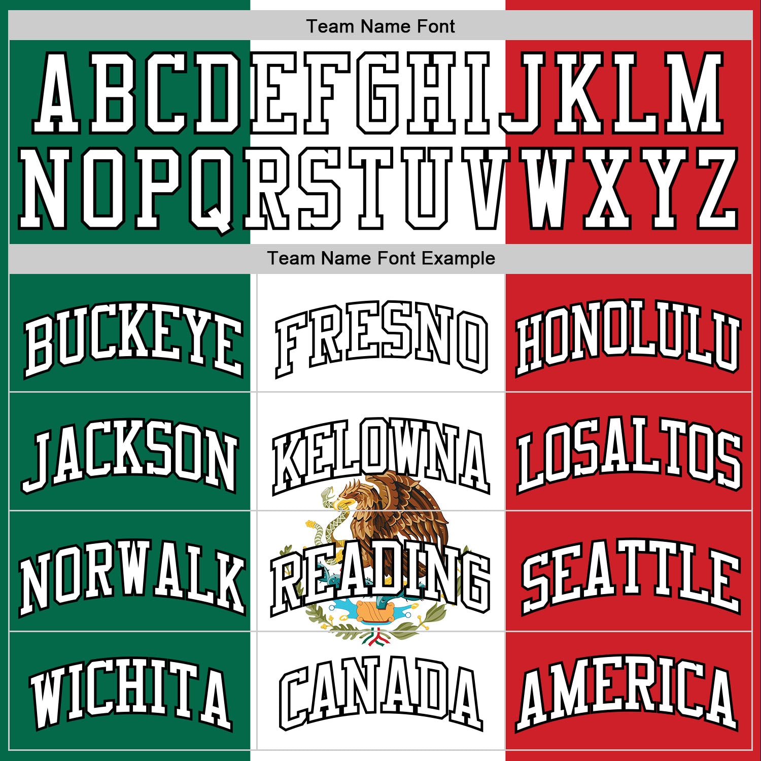 Custom Kelly Green White Red-Black Mexican Flag Round Neck Sublimation Basketball Set Jersey view 4