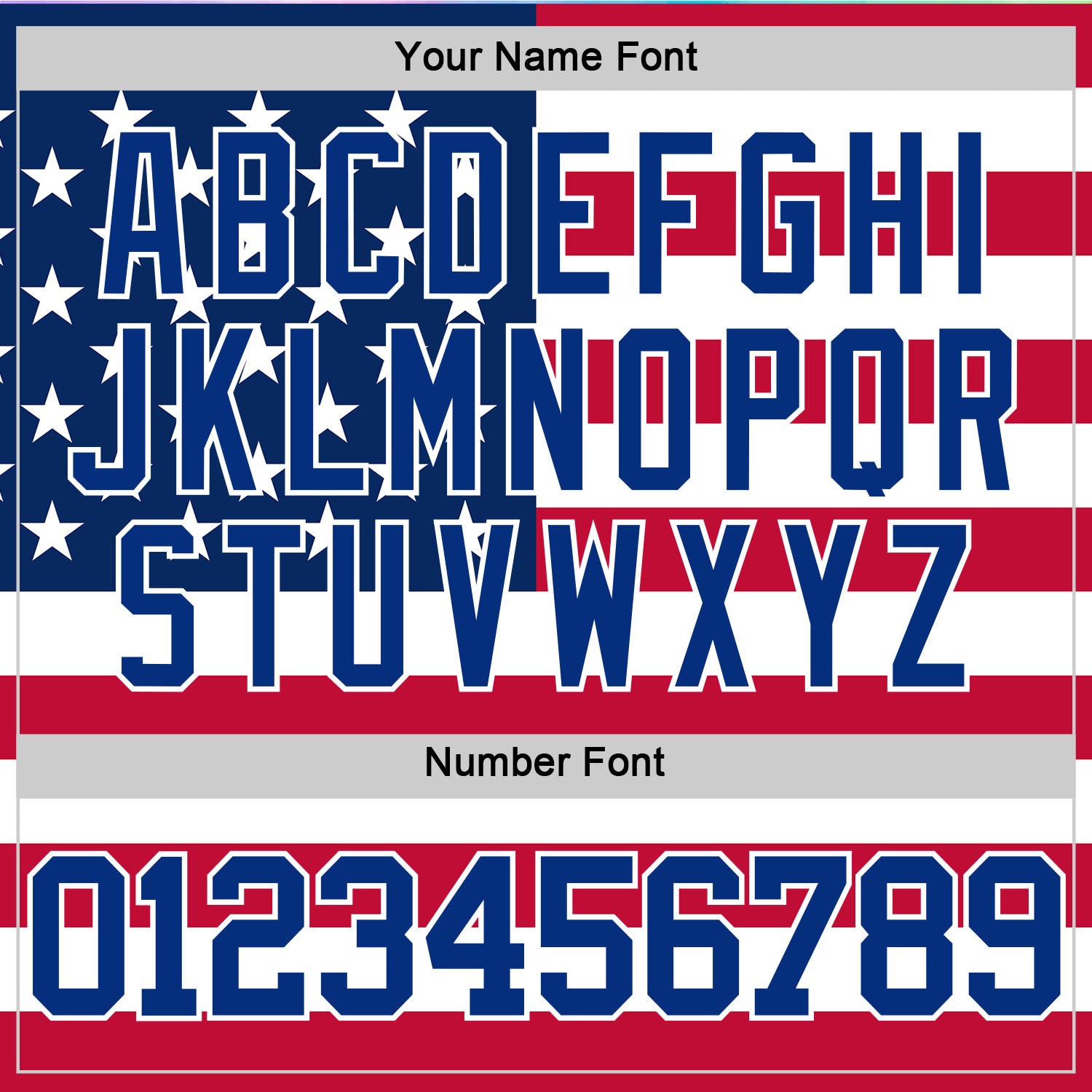 Custom Red Royal-White American Flag Round Neck Sublimation Basketball Set Jersey view 5