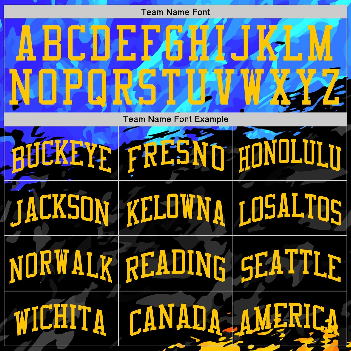 Custom Figure Yellow Royal-Black Splash Round Neck Sublimation Basketball Set Jersey view 4