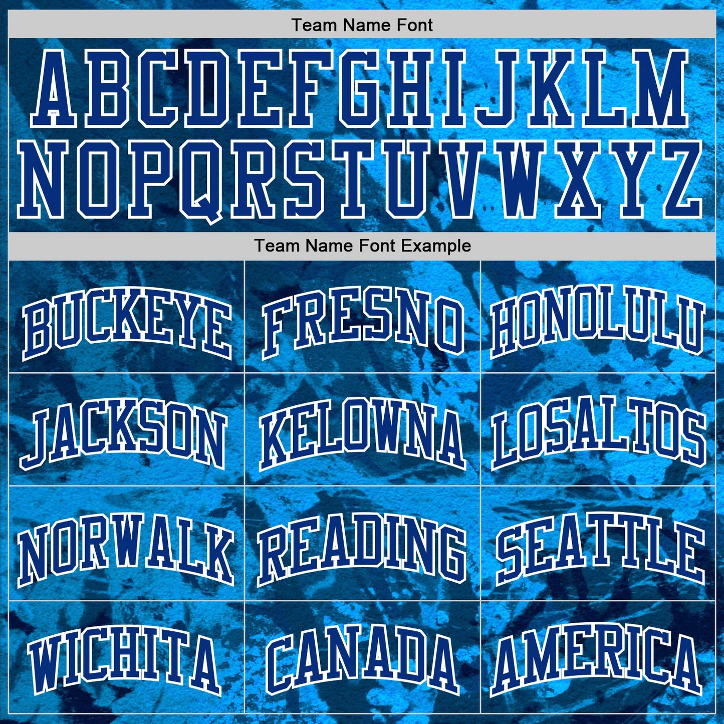 Custom Tie Dye Royal-White Round Neck Sublimation Basketball Set Jersey view 4