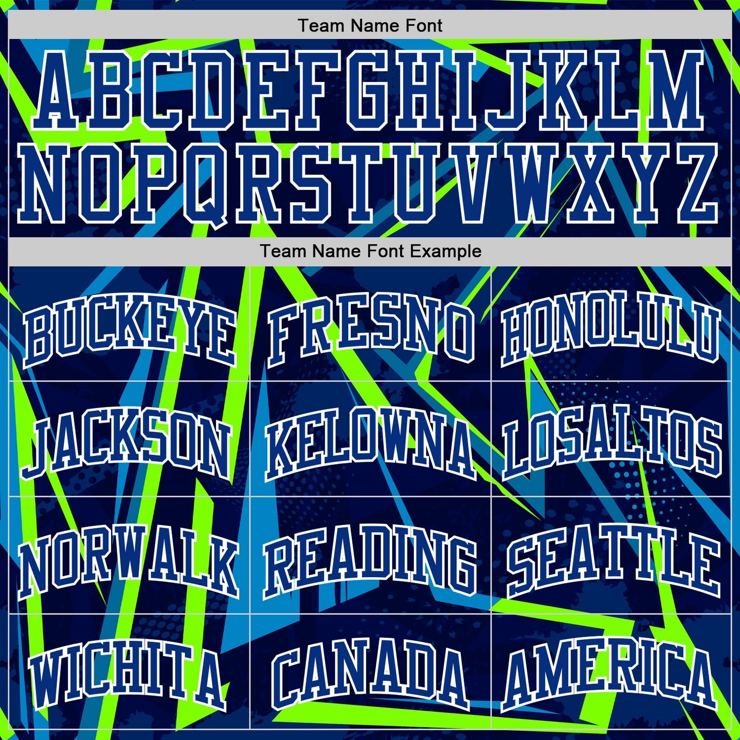 Custom Royal Neon Green-White Geometric Shape Round Neck Sublimation Basketball Set Jersey view 4