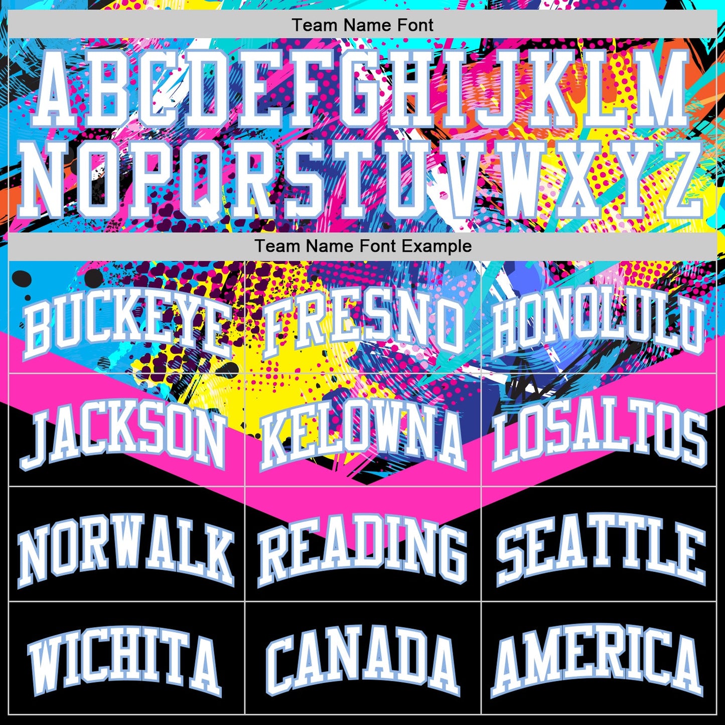 Custom Black White Pink-Light Blue Splash Round Neck Sublimation Basketball Set Jersey view 4