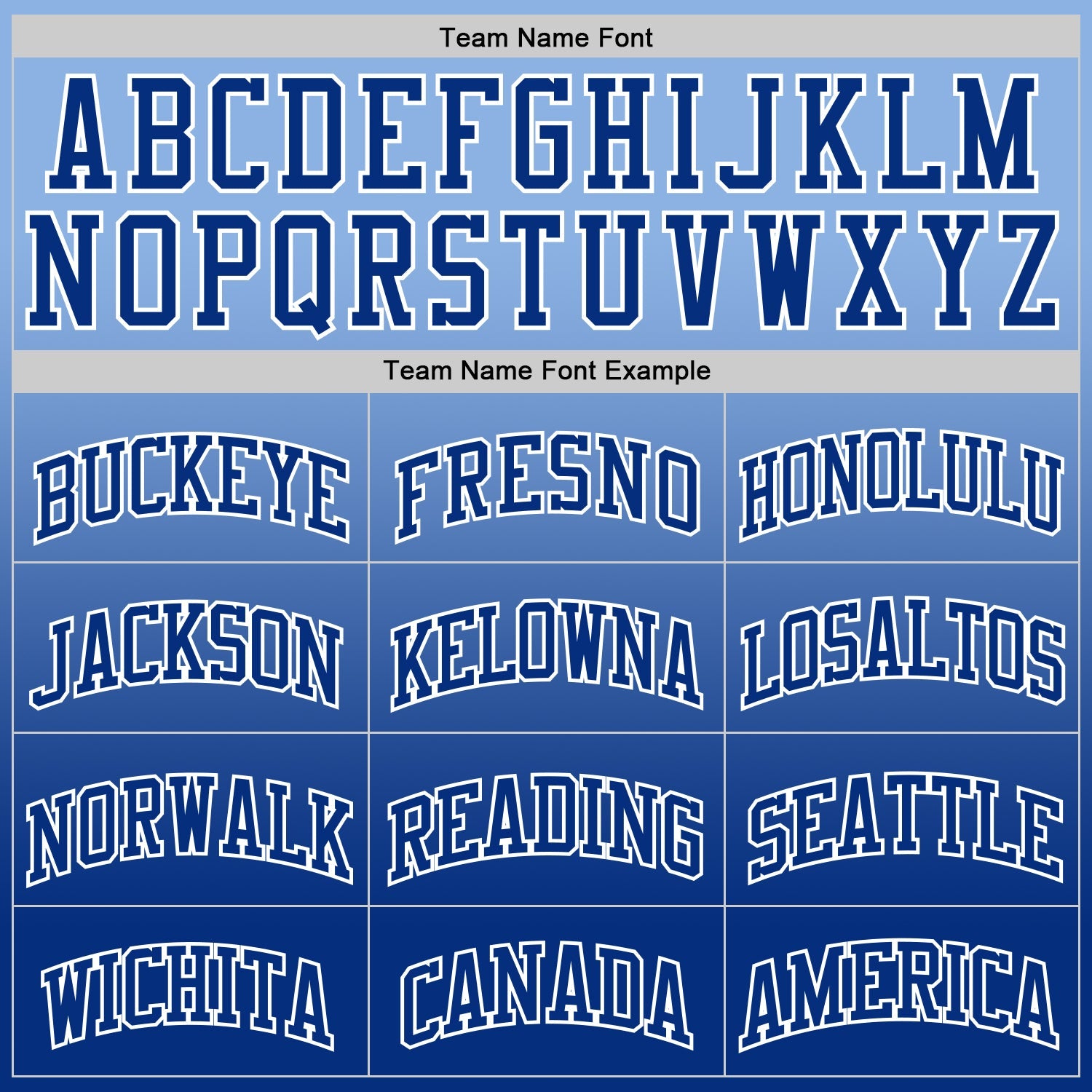 Custom Light Blue Royal-White Fade Fashion Round Neck Sublimation Basketball Set Jersey view 4