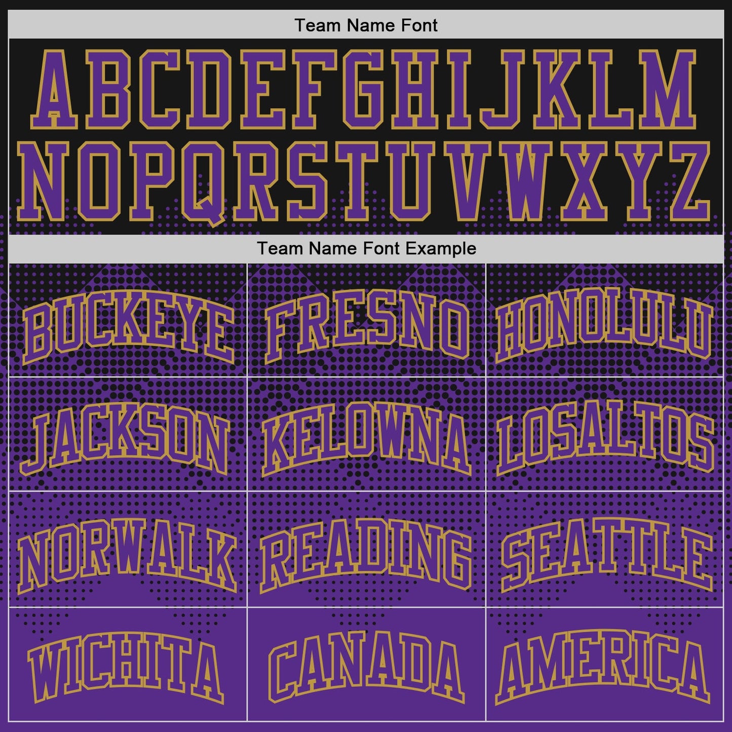 Custom Black Purple-Old Gold Fade Fashion Round Neck Sublimation Basketball Set Jersey view 4