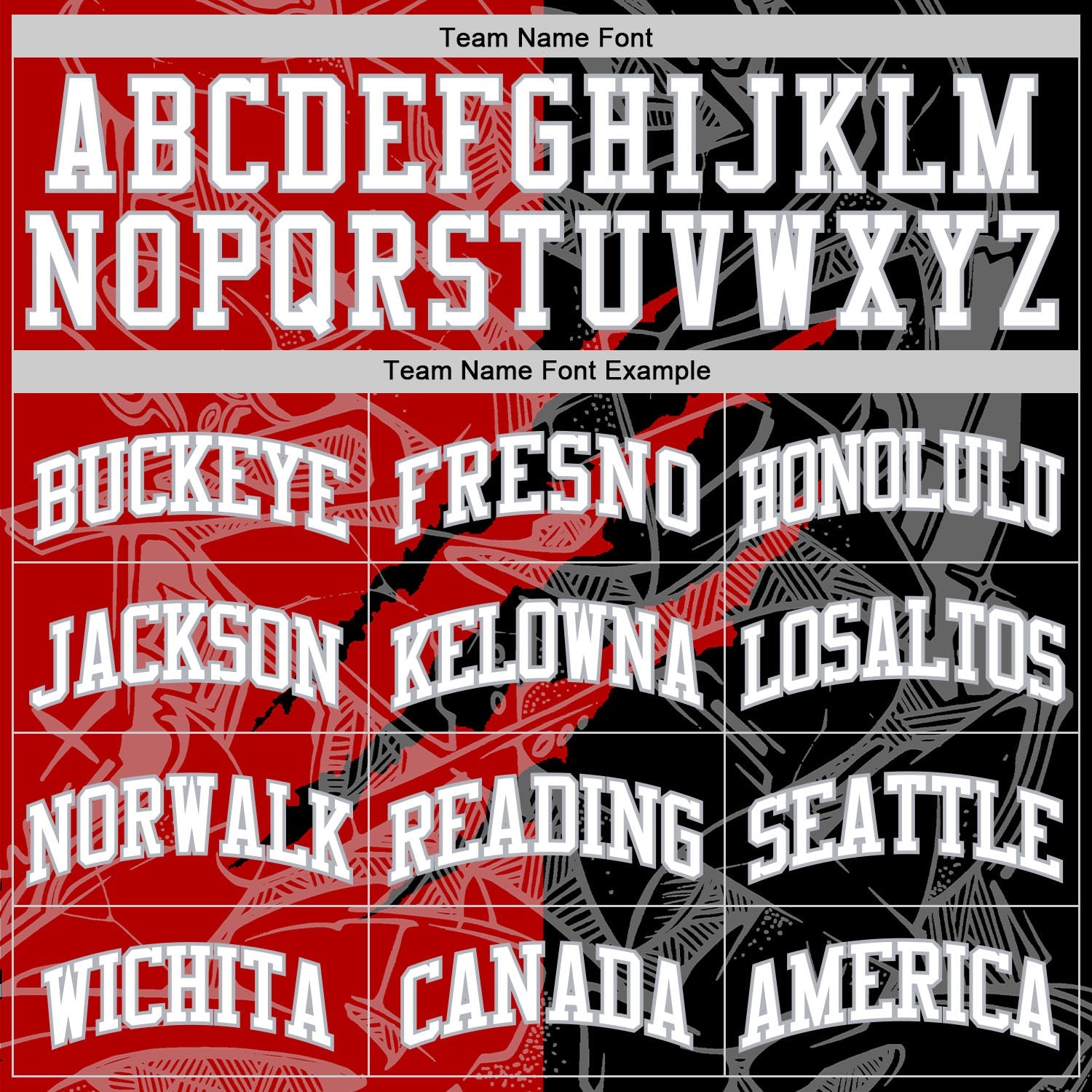 Custom Graffiti Pattern White Black Red-Gray Scratch Round Neck Sublimation Basketball Set Jersey view 4