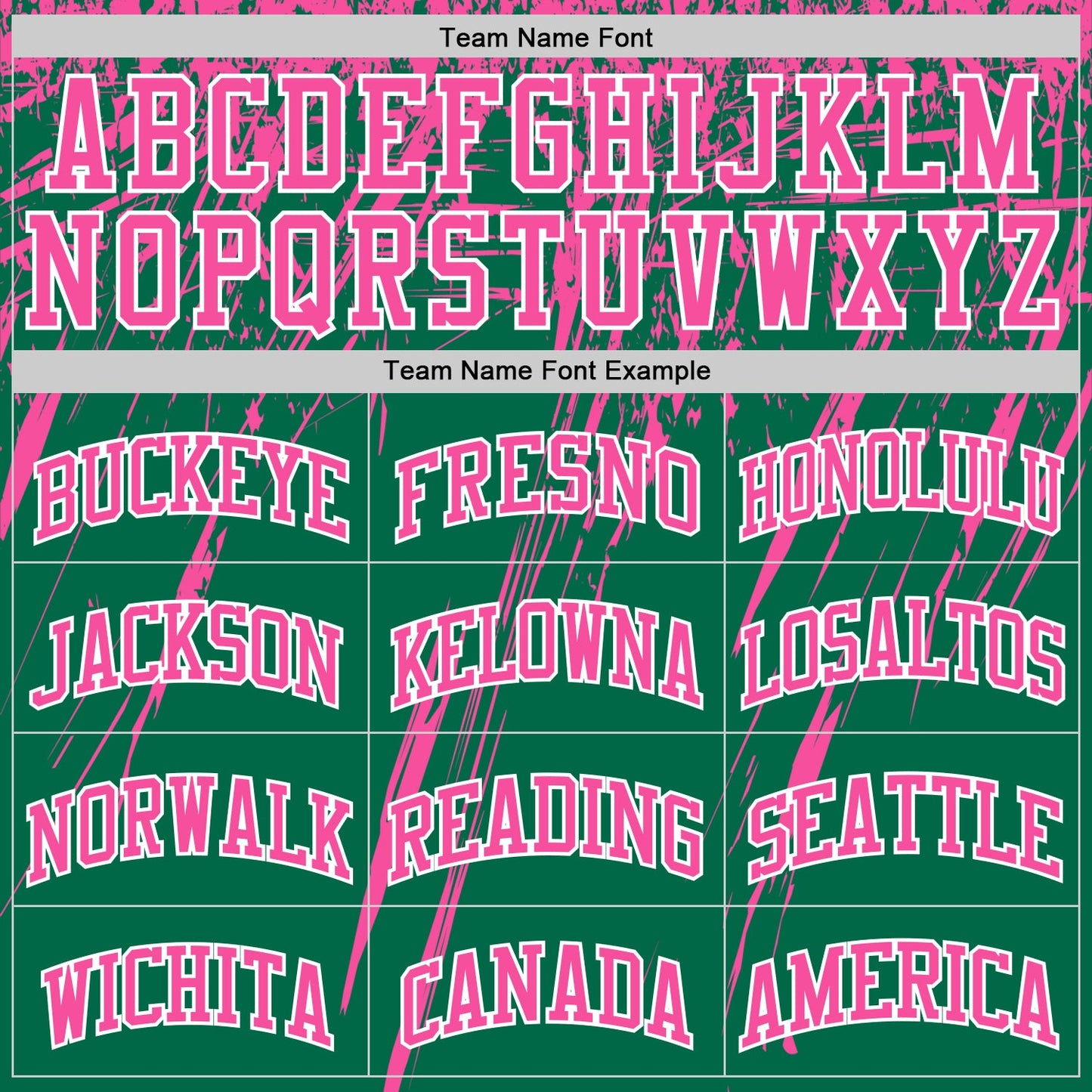 Custom Kelly Green Pink-White Splash Round Neck Sublimation Basketball Set Jersey view 4