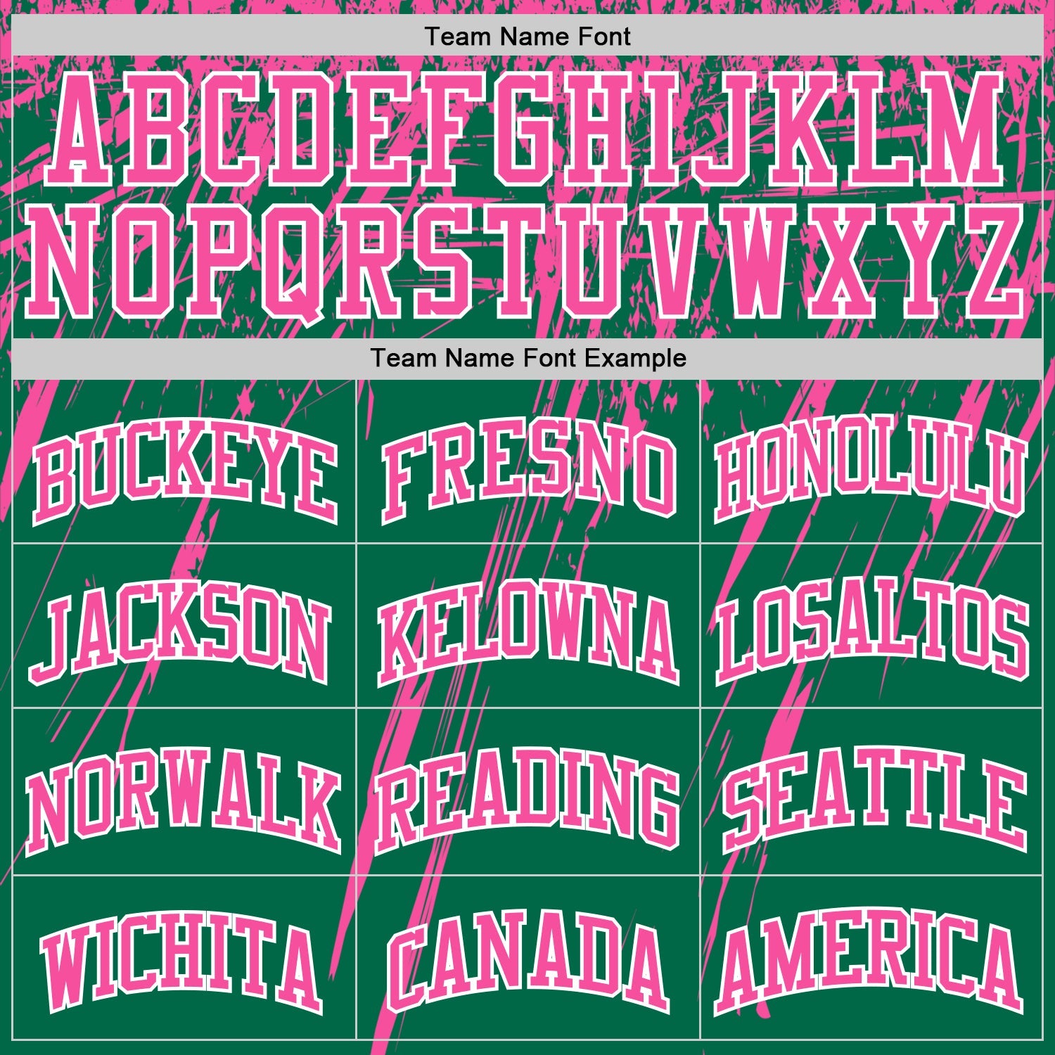 Custom Kelly Green Pink-White Splash Round Neck Sublimation Basketball Set Jersey view 4