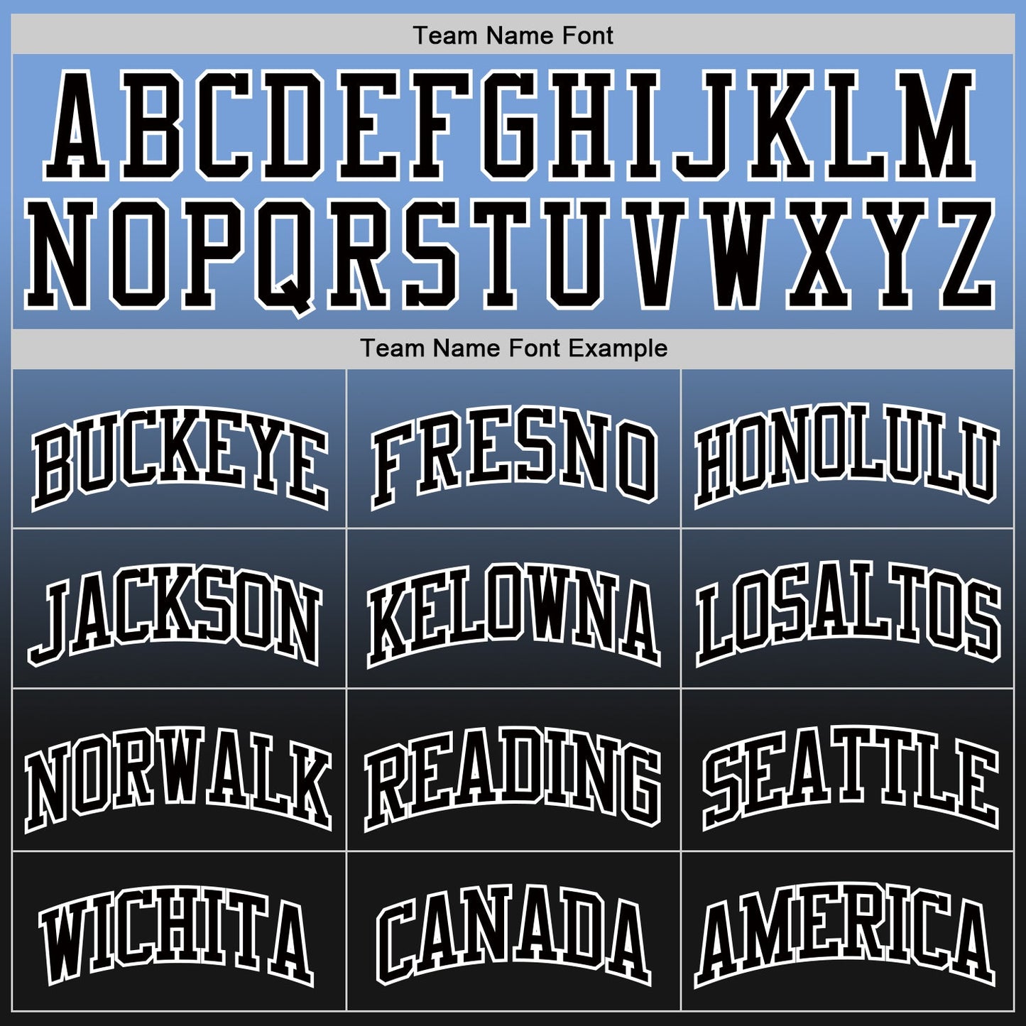 Custom Powder Blue Black-White Fade Fashion Round Neck Sublimation Basketball Set Jersey view 4