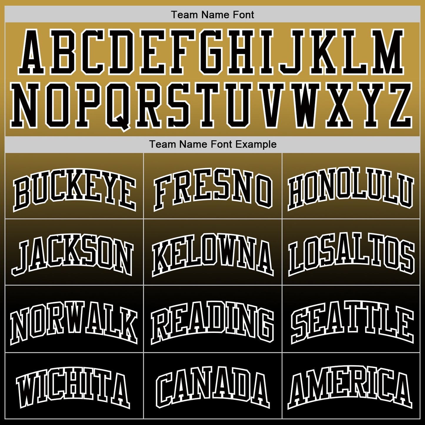 Custom Old Gold Black-White Fade Fashion Round Neck Sublimation Basketball Set Jersey view 4