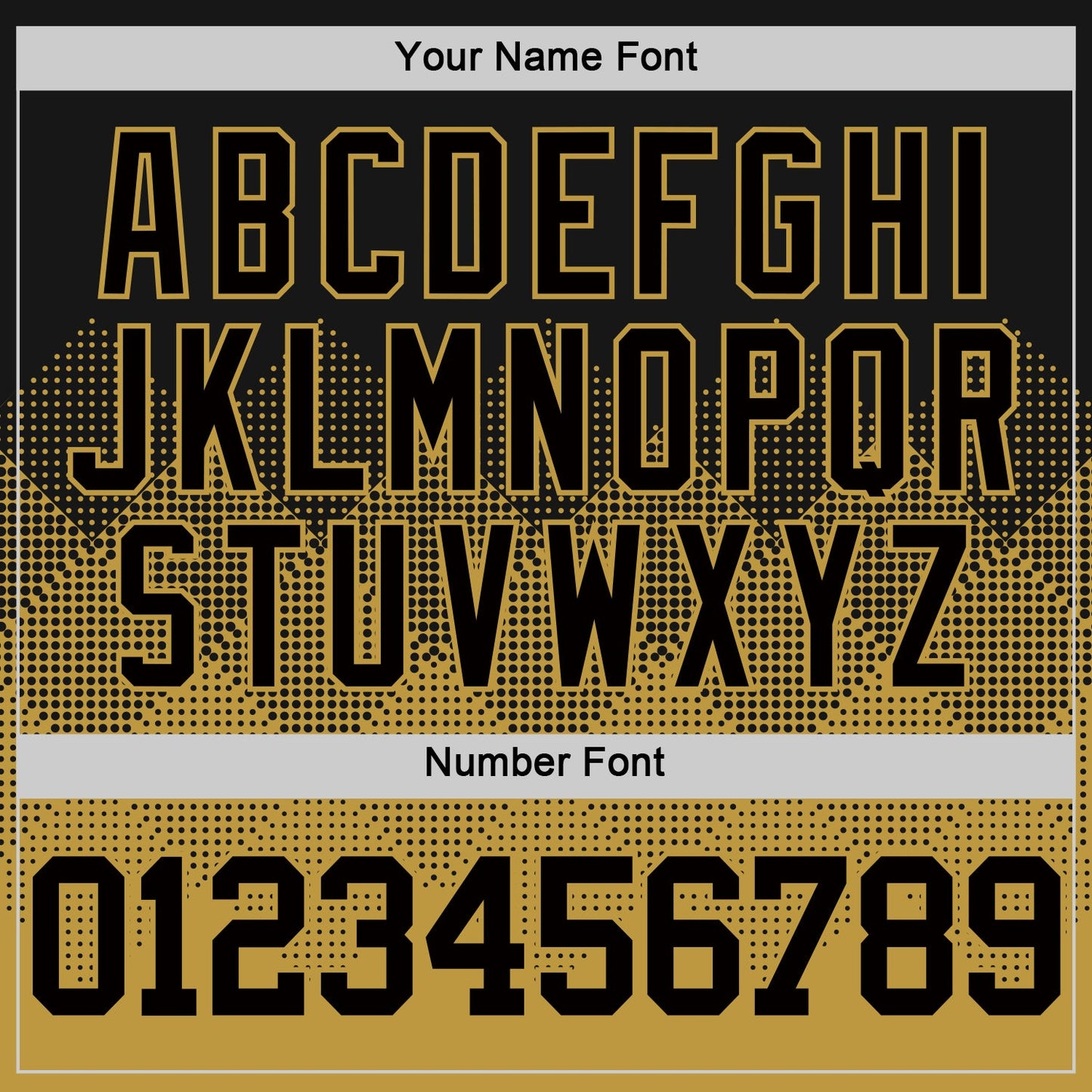 Custom Black Old Gold Gradient Square Shapes Round Neck Sublimation Basketball Set Jersey view 5