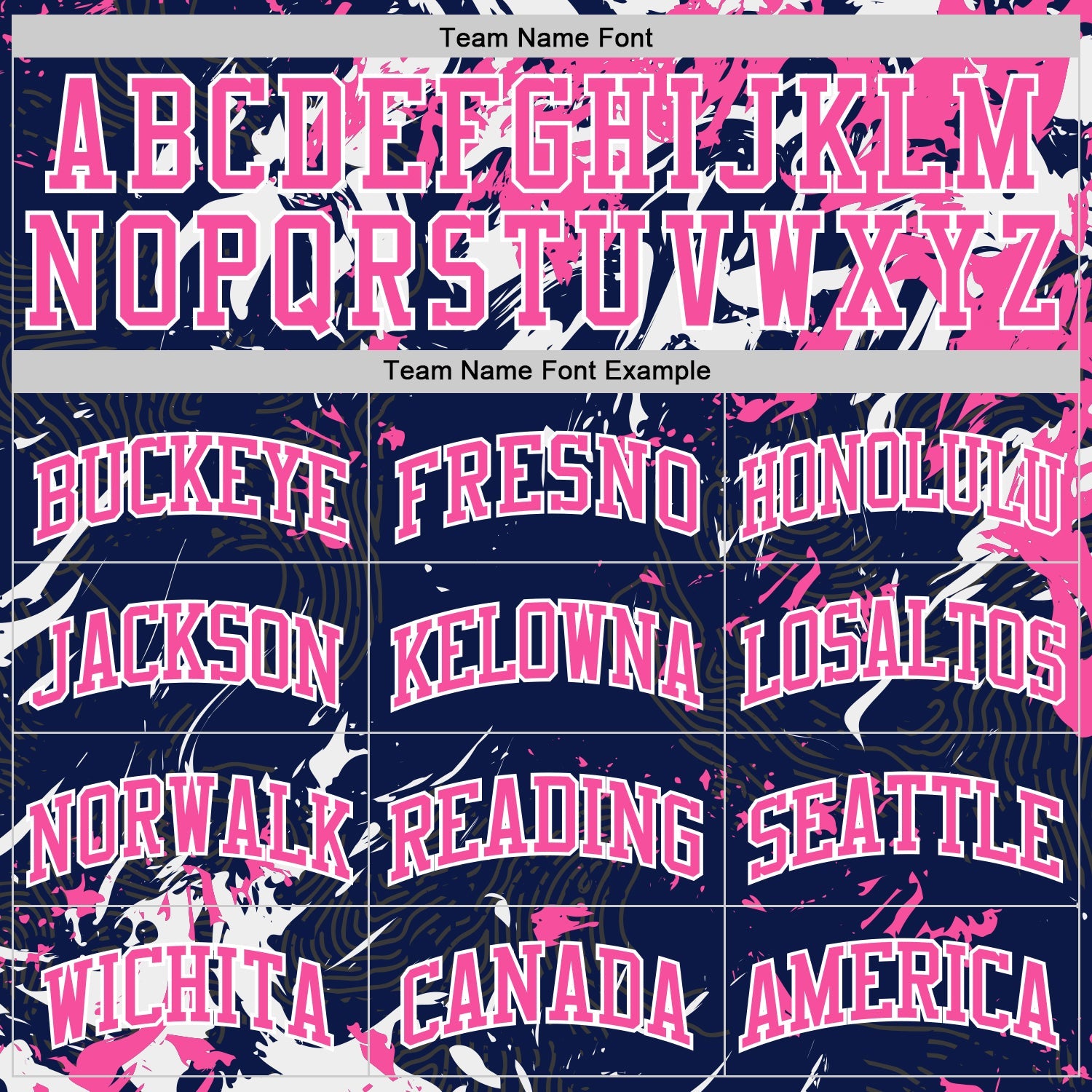 Custom Navy Pink-White Fluid Art Round Neck Sublimation Basketball Set Jersey view 4