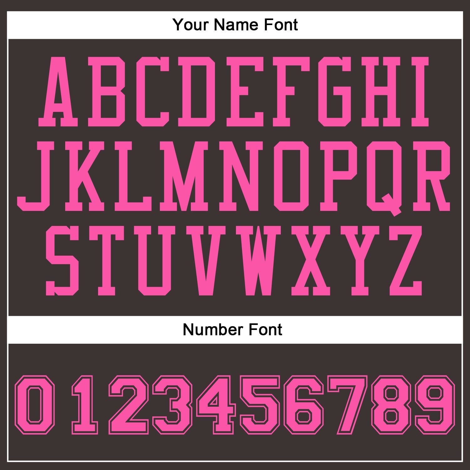 Custom Brown Pink Round Neck Basketball Uniform Jersey view 6