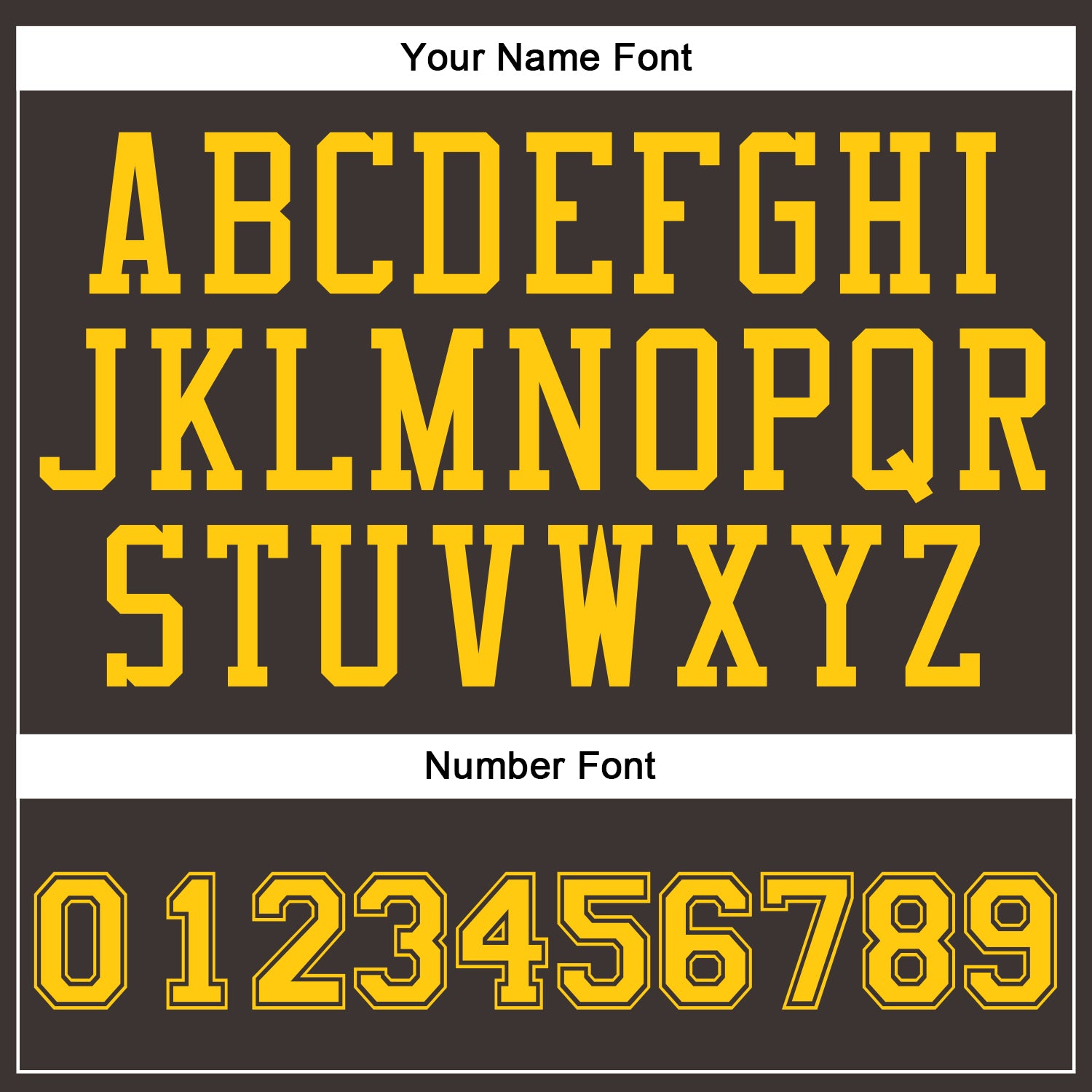 Custom Brown Gold Round Neck Basketball Uniform Jersey view 6