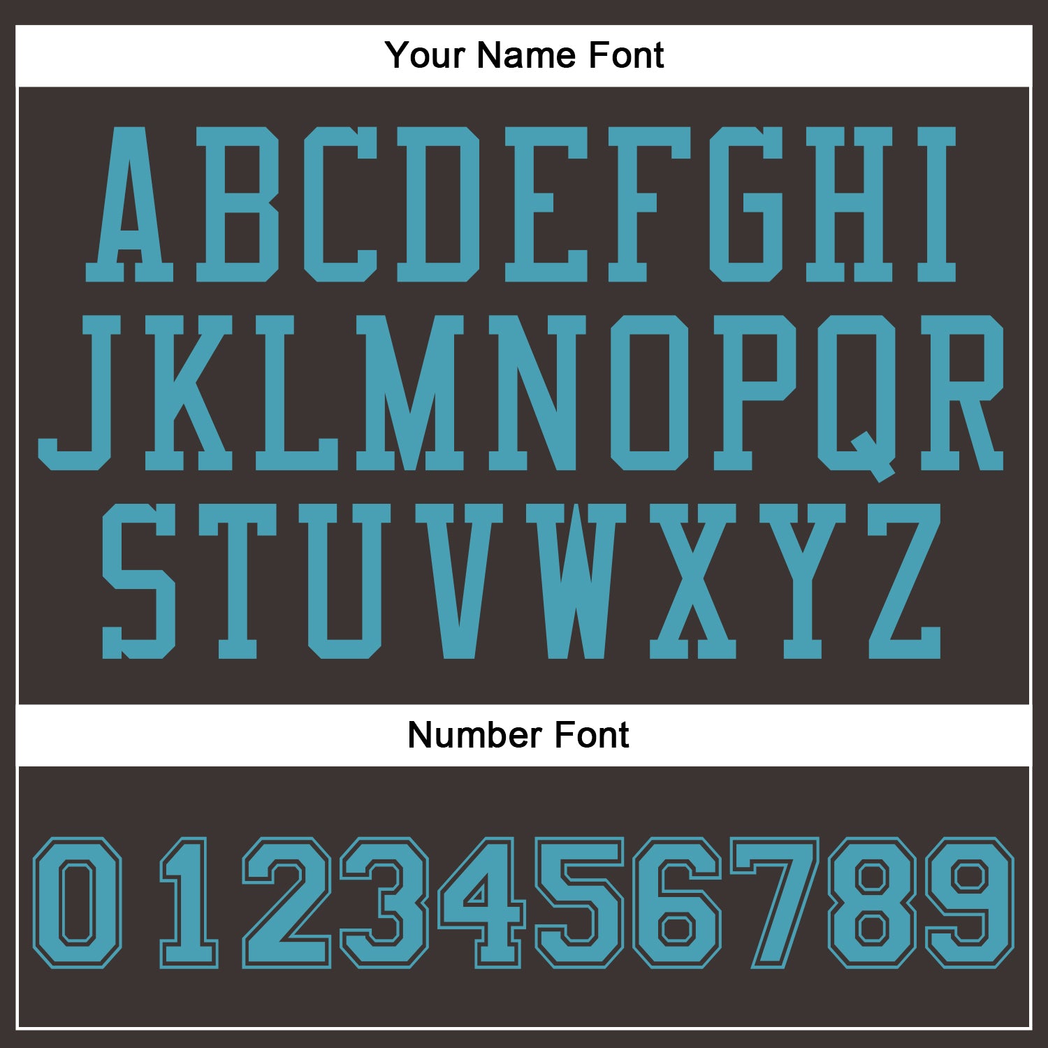 Custom Brown Teal Round Neck Basketball Uniform Jersey view 6