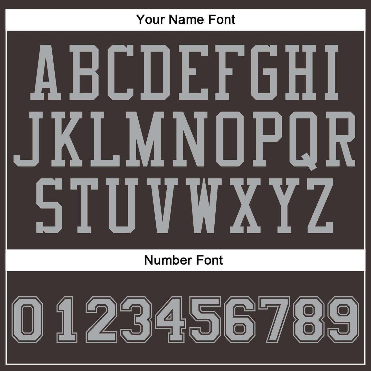 Custom Brown Gray Round Neck Basketball Uniform Jersey view 6