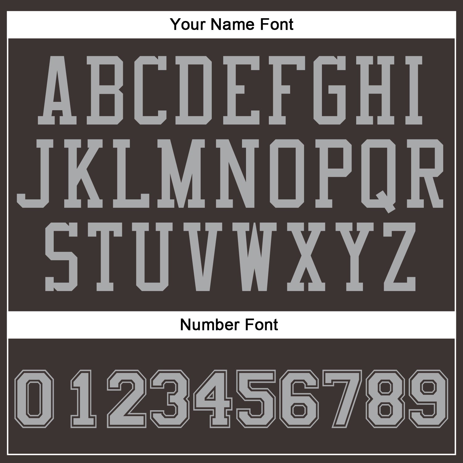 Custom Brown Gray Round Neck Basketball Uniform Jersey view 6