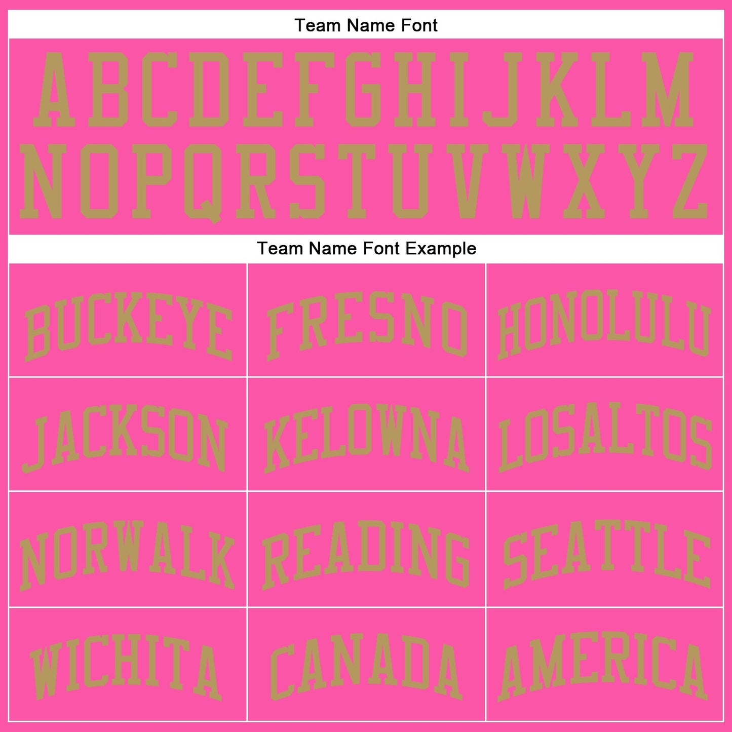 Custom Pink Old Gold Round Neck Basketball Uniform Jersey view 5