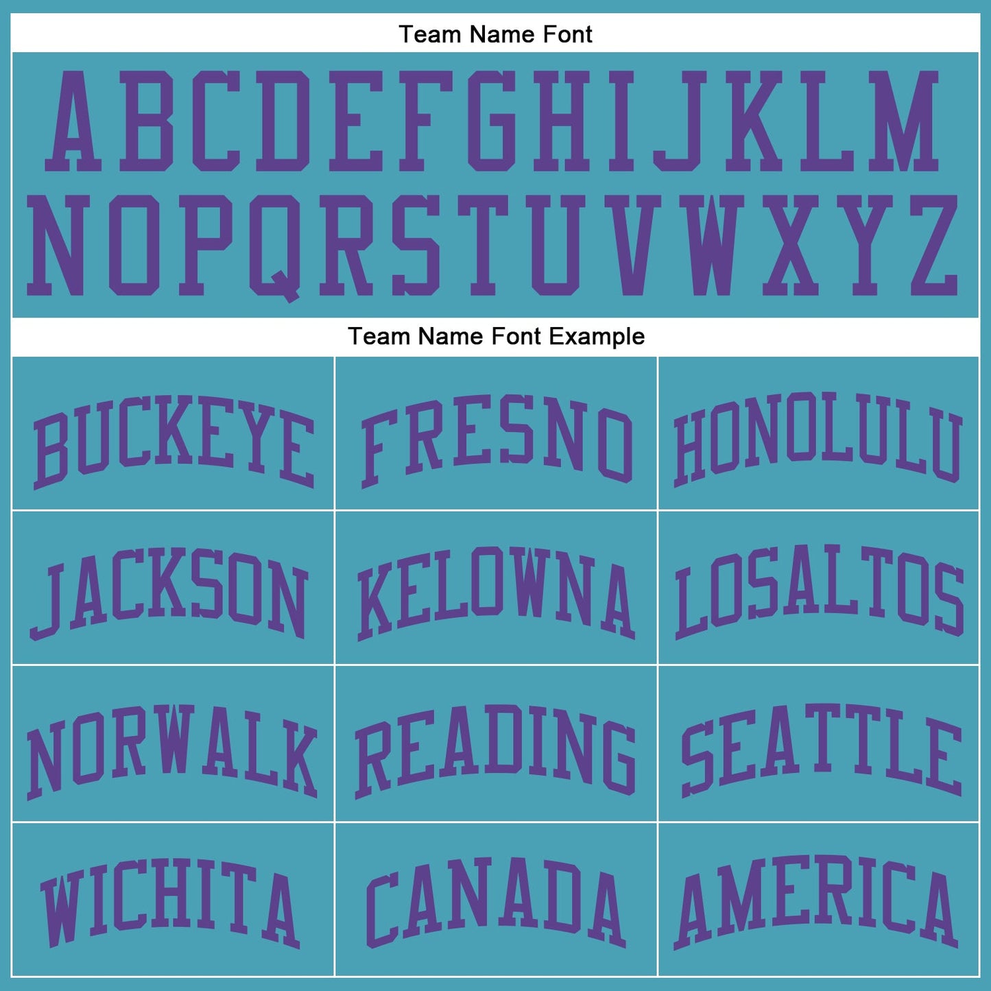 Custom Teal Purple Round Neck Basketball Uniform Jersey view 5