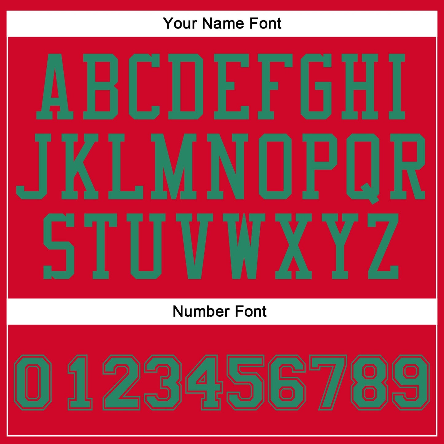 Custom Red Kelly Green Round Neck Basketball Uniform Jersey view 6