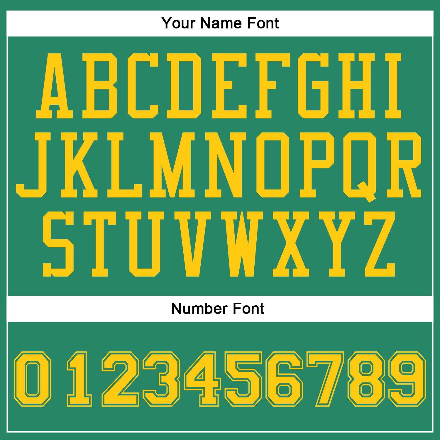 Custom Kelly Green Gold Round Neck Basketball Uniform Jersey view 6