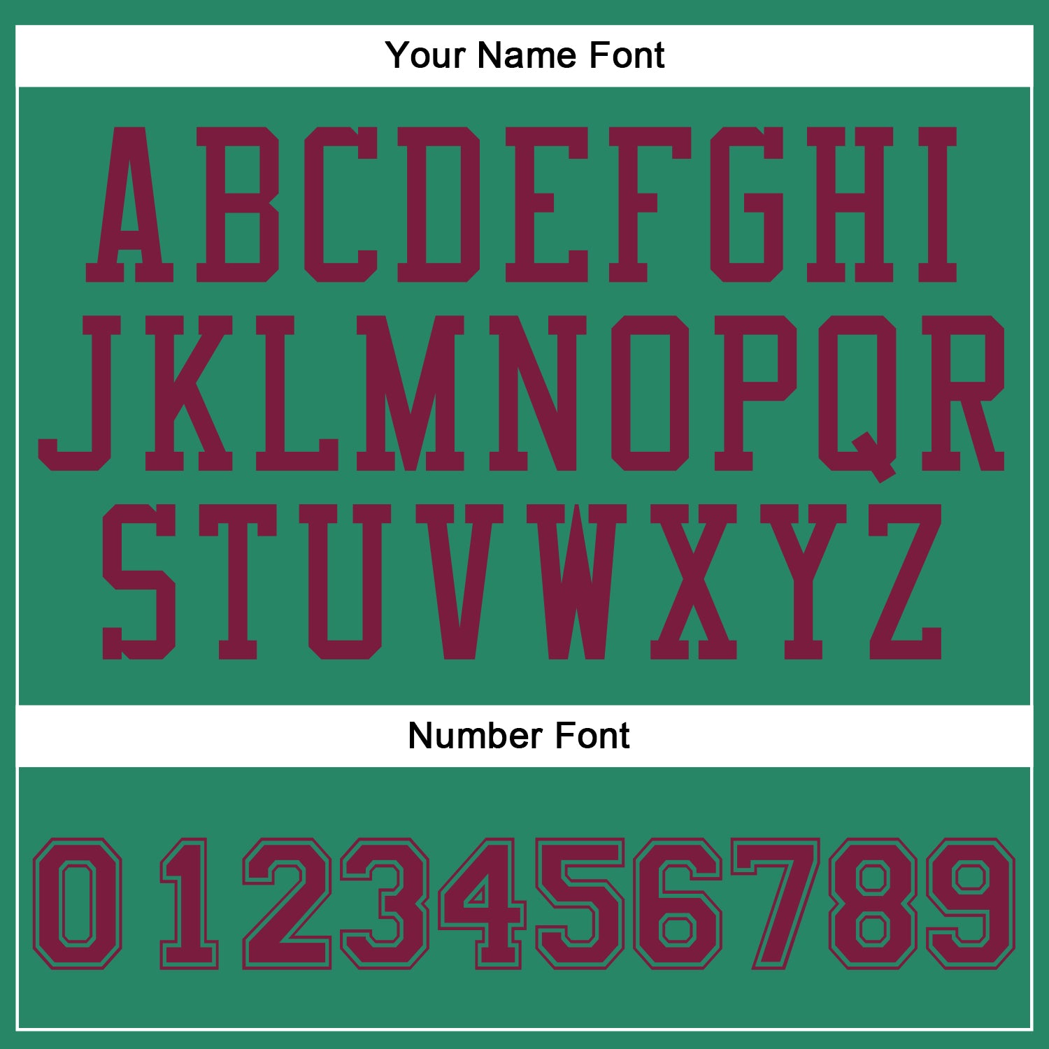 Custom Kelly Green Maroon Round Neck Basketball Uniform Jersey view 6