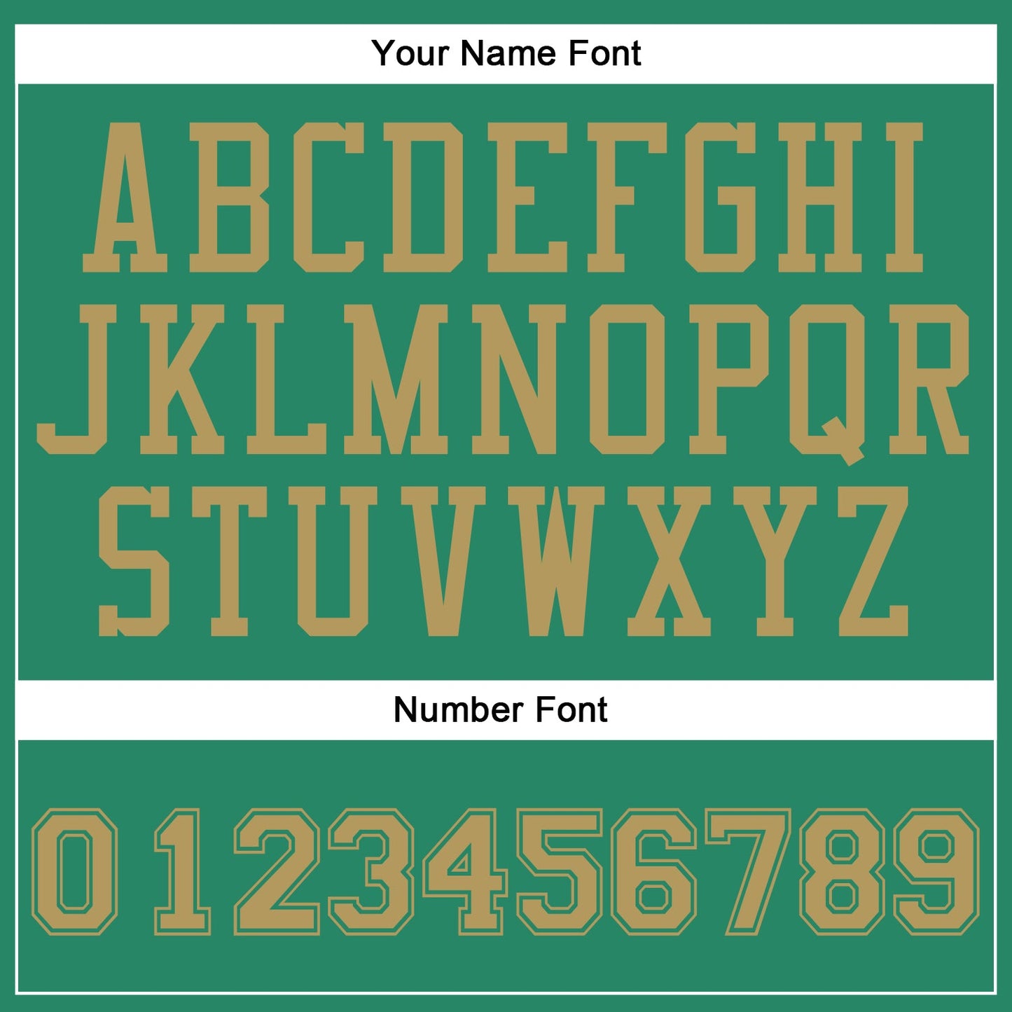 Custom Kelly Green Old Gold Round Neck Basketball Uniform Jersey view 6