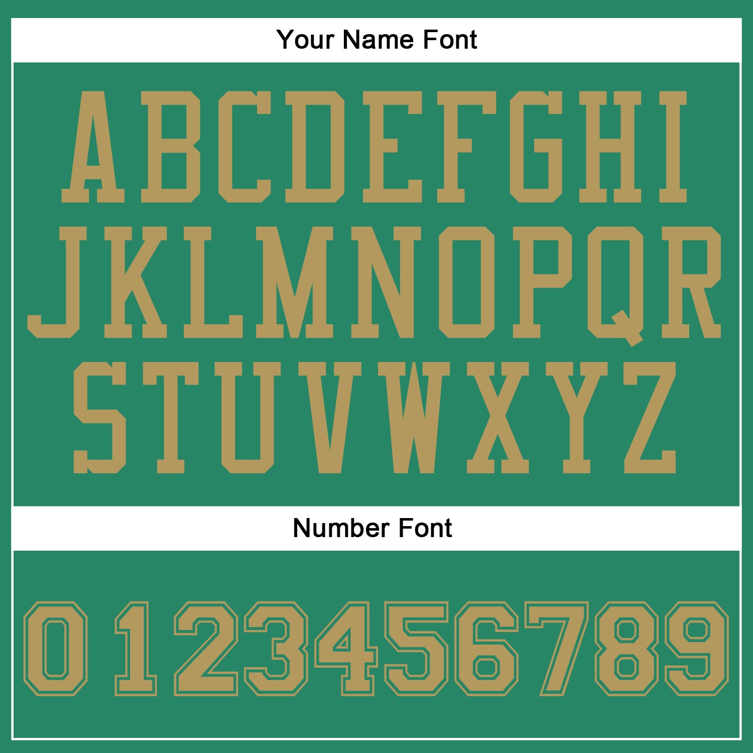 Custom Kelly Green Old Gold Round Neck Basketball Uniform Jersey view 6