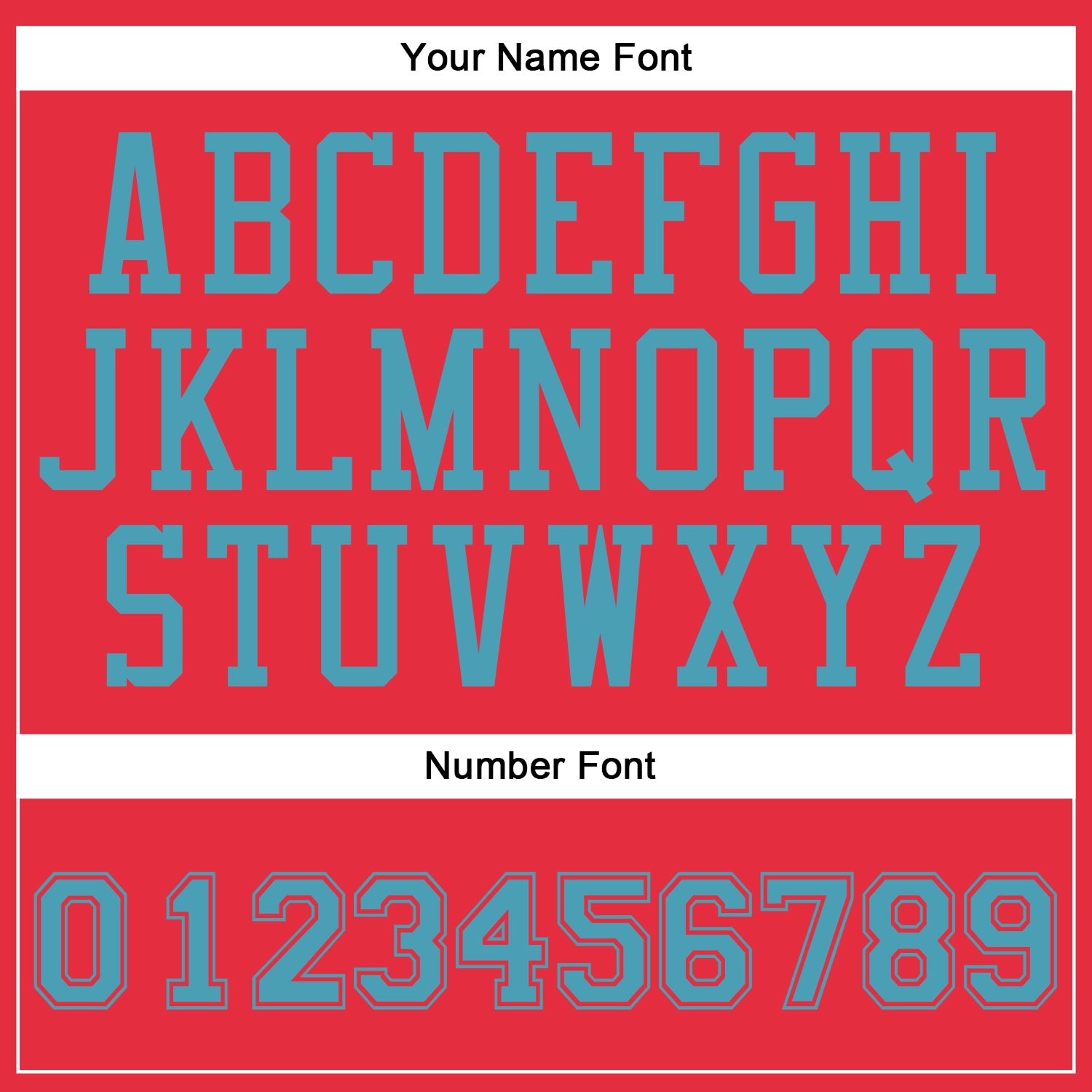Custom Fire Red Teal Round Neck Basketball Uniform Jersey view 6