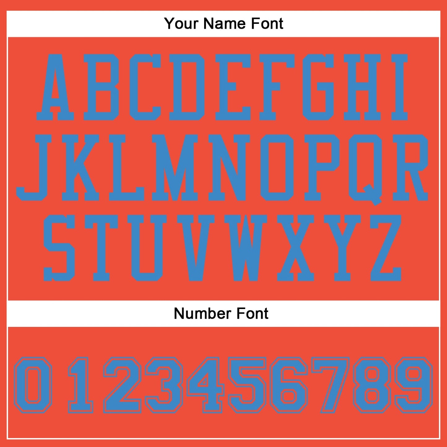Custom Orange Blue Round Neck Basketball Uniform Jersey view 6