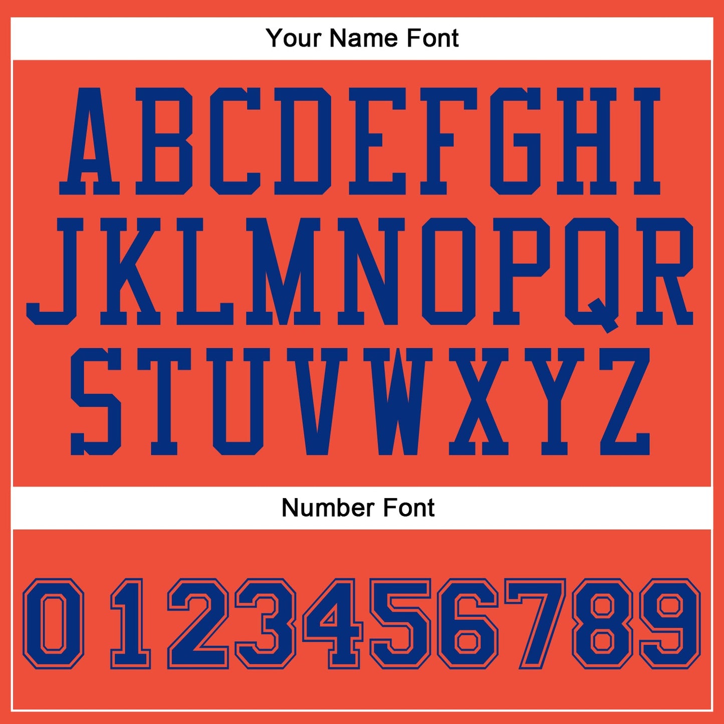 Custom Orange Royal Round Neck Basketball Uniform Jersey view 6