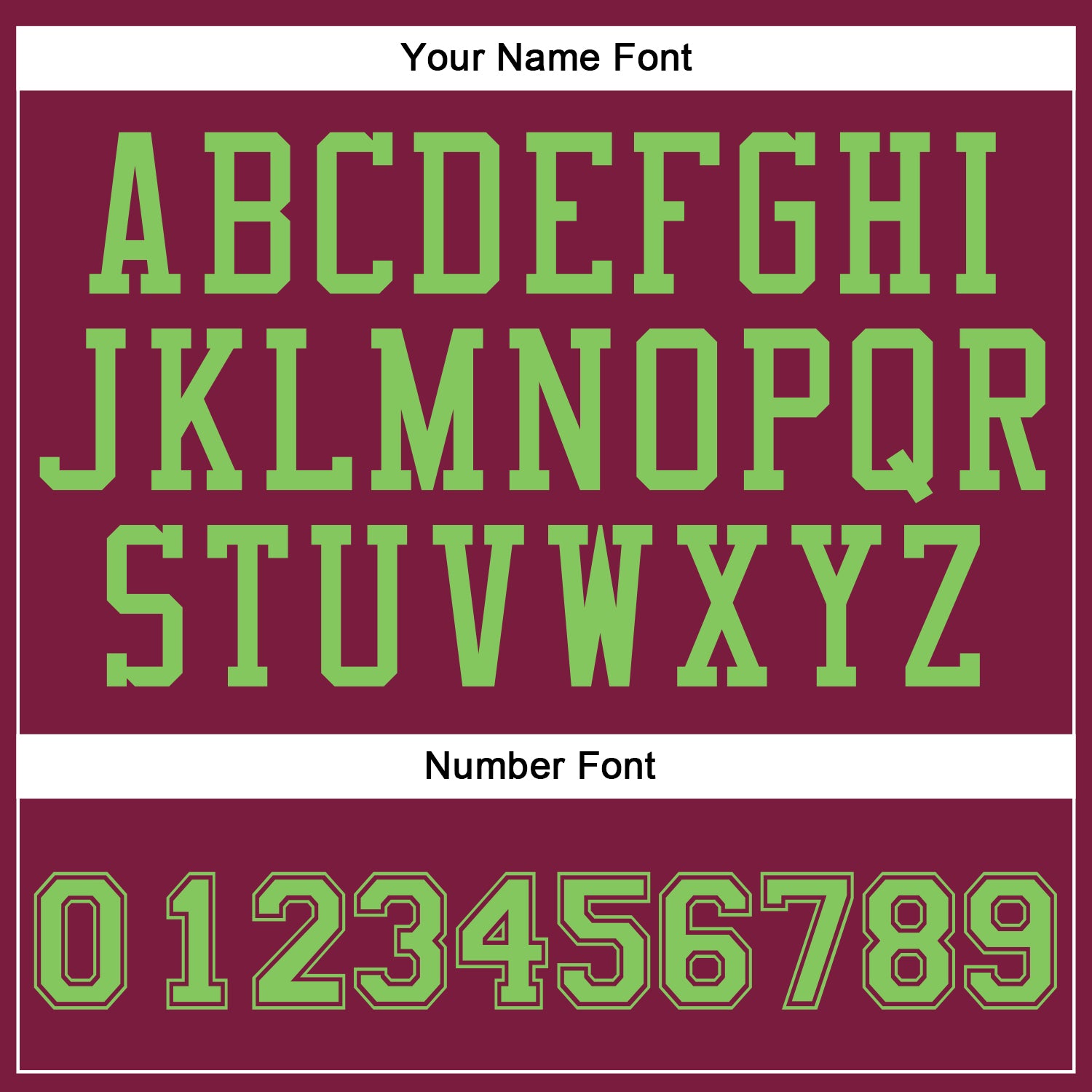 Custom Maroon Neon Green Round Neck Basketball Uniform Jersey view 6